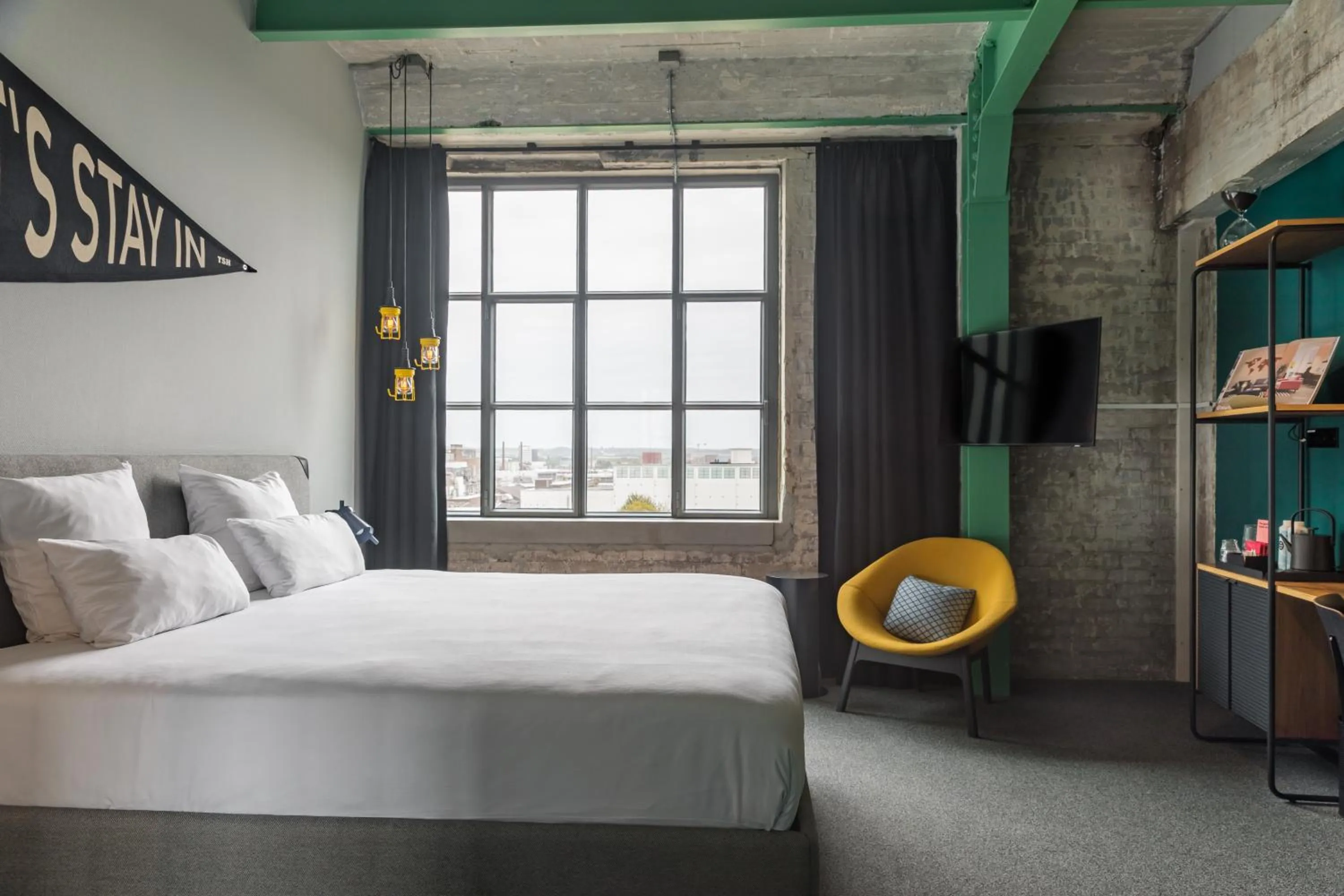 Bed in The Social Hub Maastricht