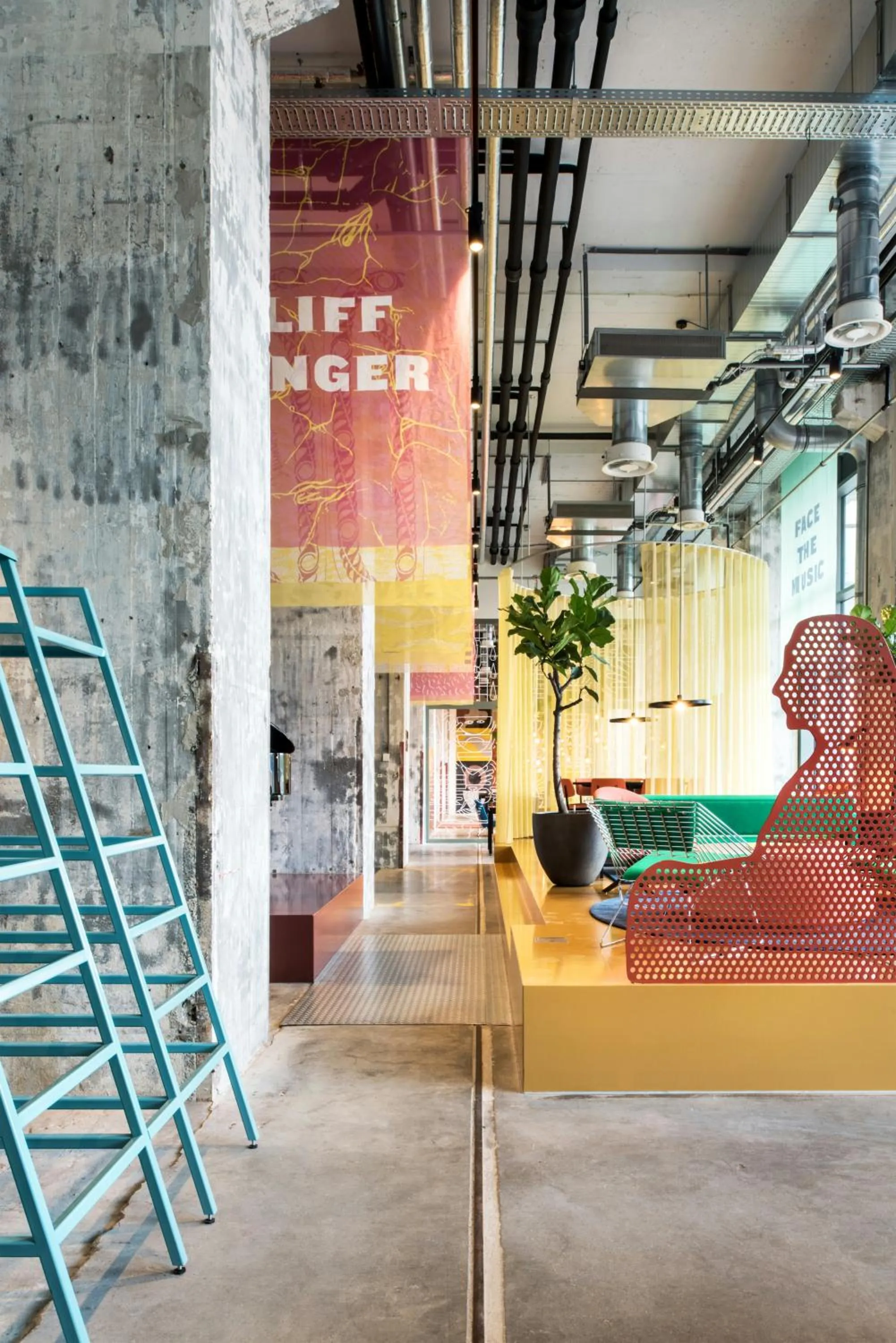 Lobby or reception in The Social Hub Maastricht