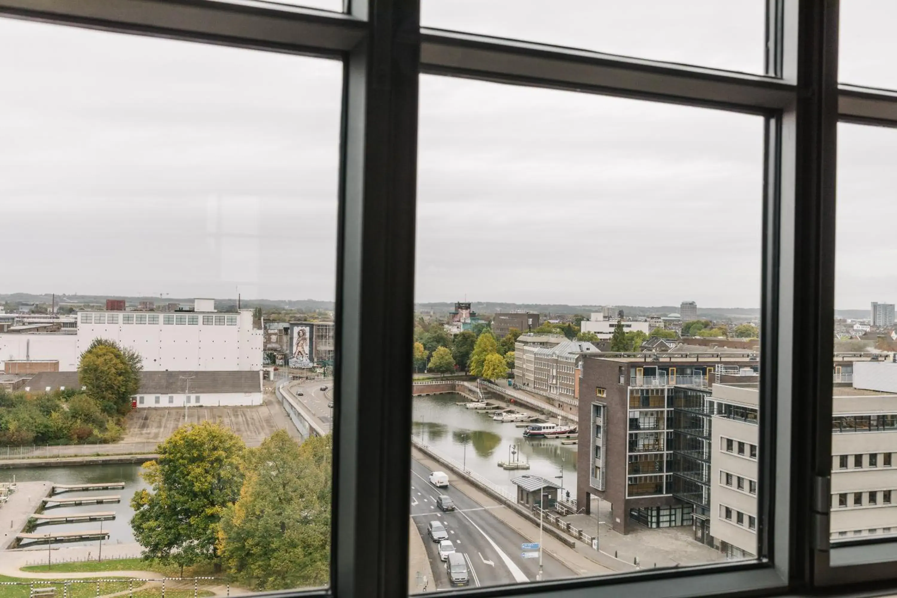 View (from property/room) in The Social Hub Maastricht View (from property/room) in The Social Hub Maastricht