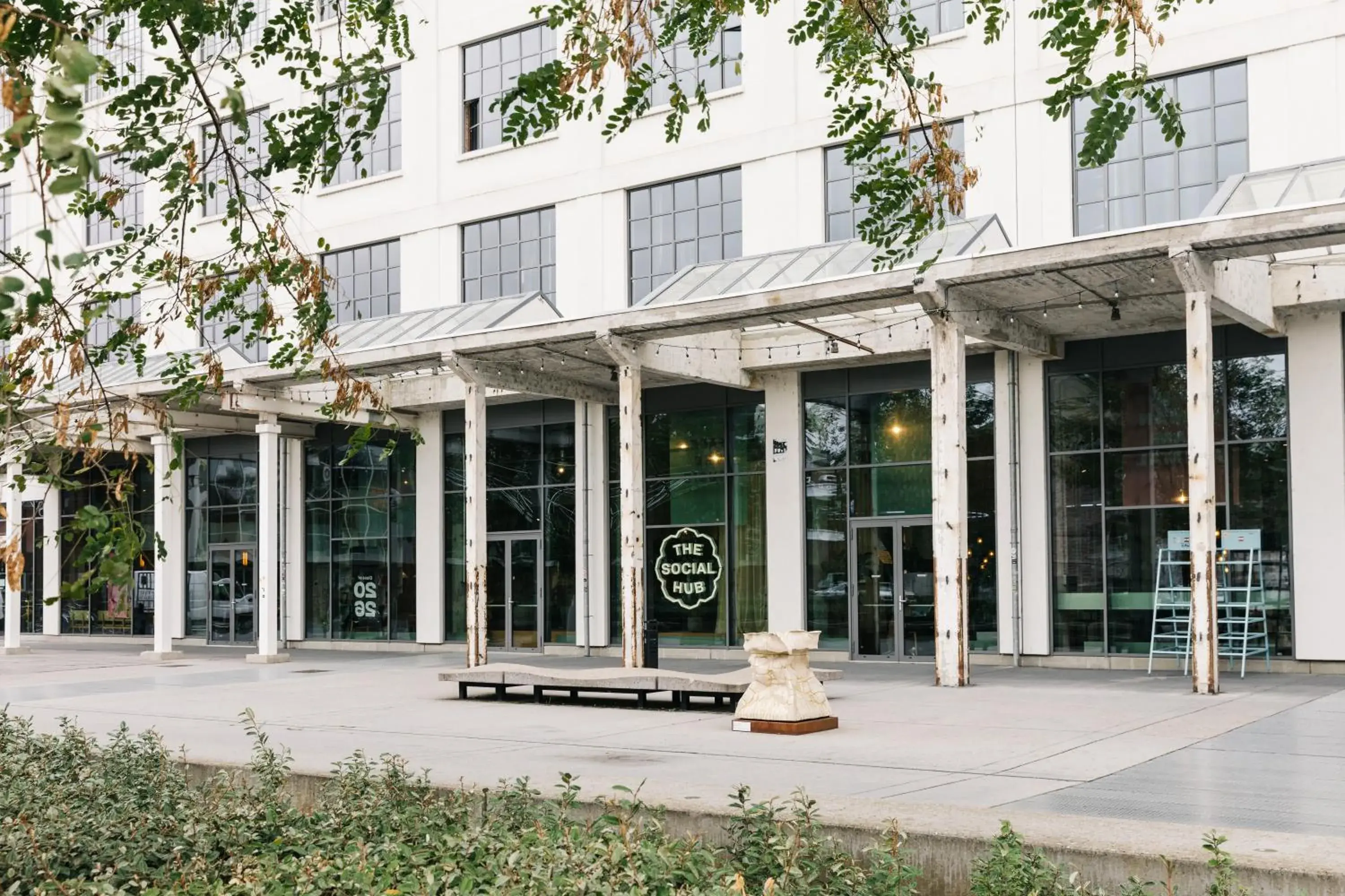 Property building in The Social Hub Maastricht Property building in The Social Hub Maastricht