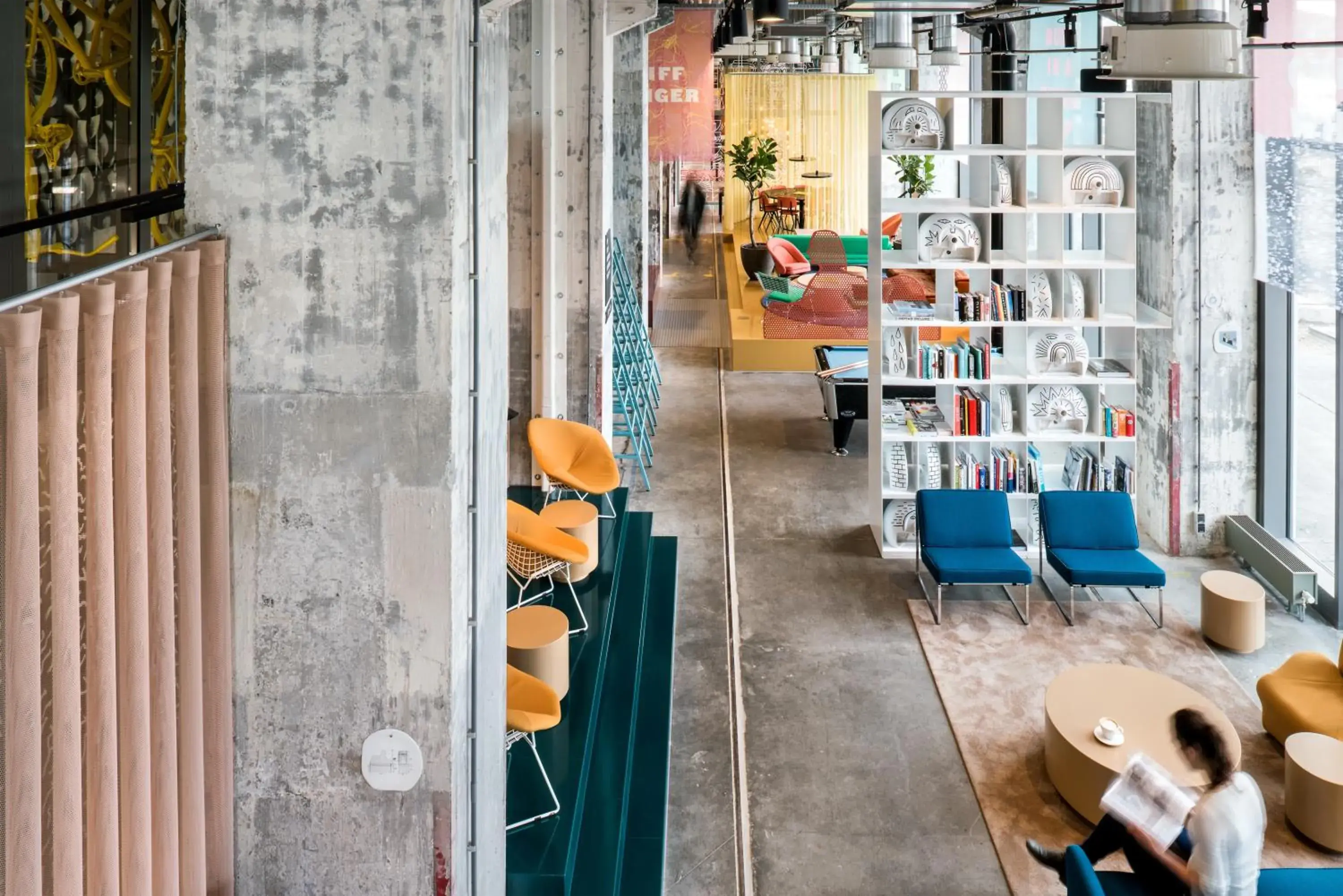 Lobby or reception in The Social Hub Maastricht Lobby or reception in The Social Hub Maastricht