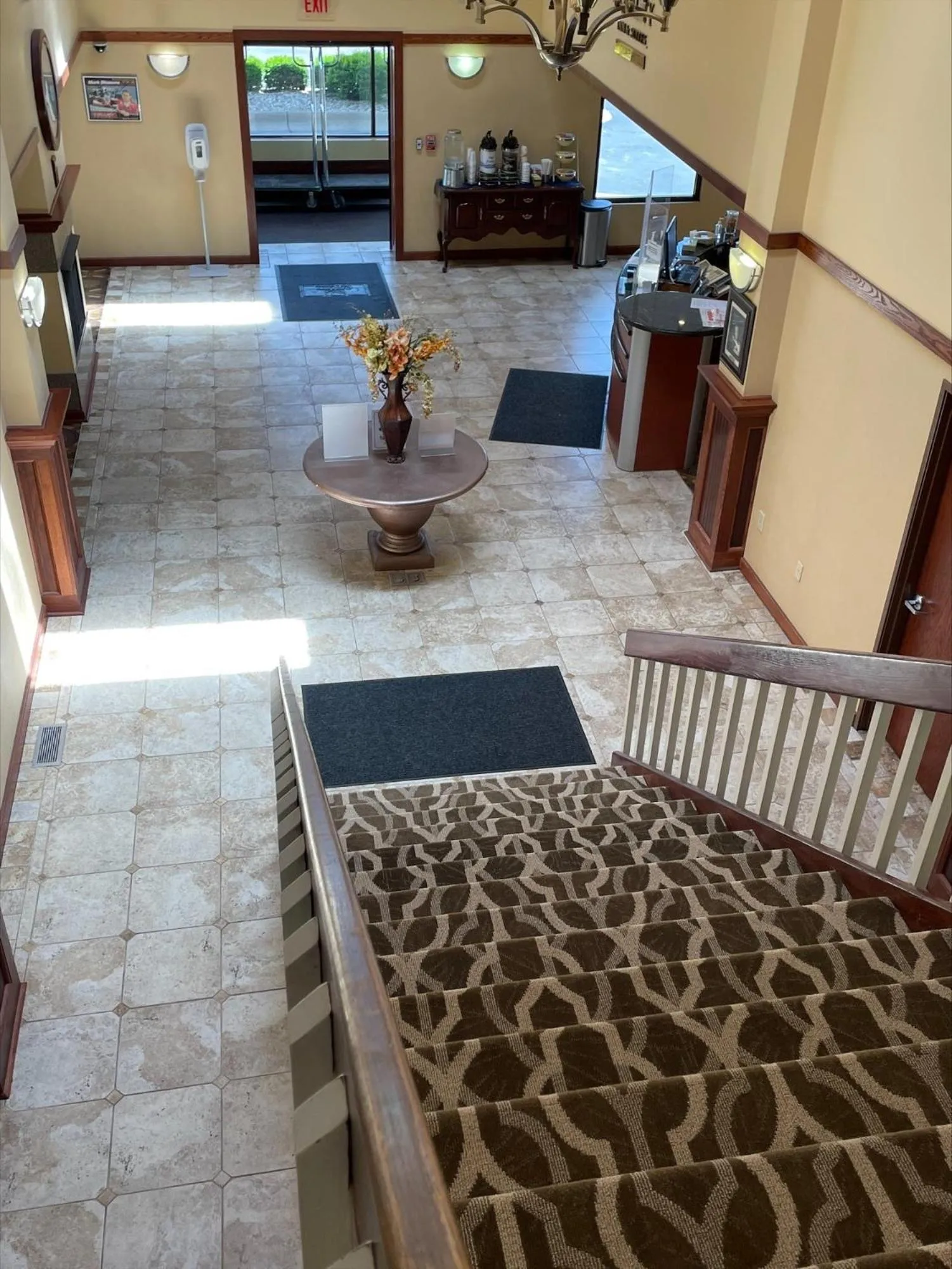 Lobby or reception in Quality Inn & Suites Greenfield I-70