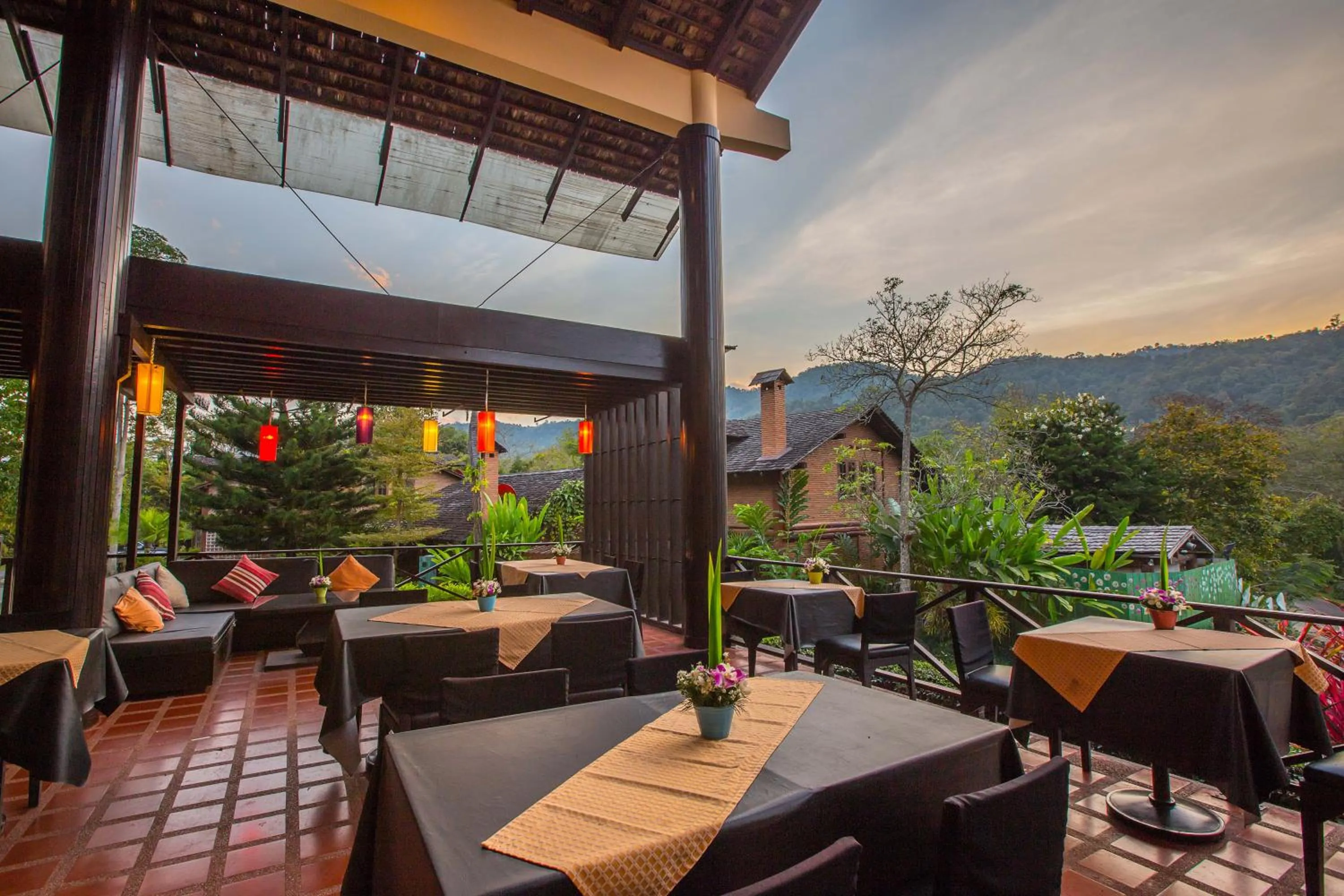 Restaurant/places to eat in Belle Villa Resort, Chiang Mai