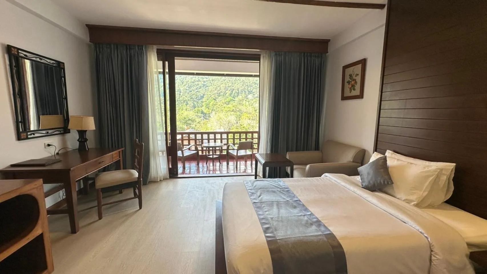 View (from property/room), Bed in Belle Villa Resort, Chiang Mai