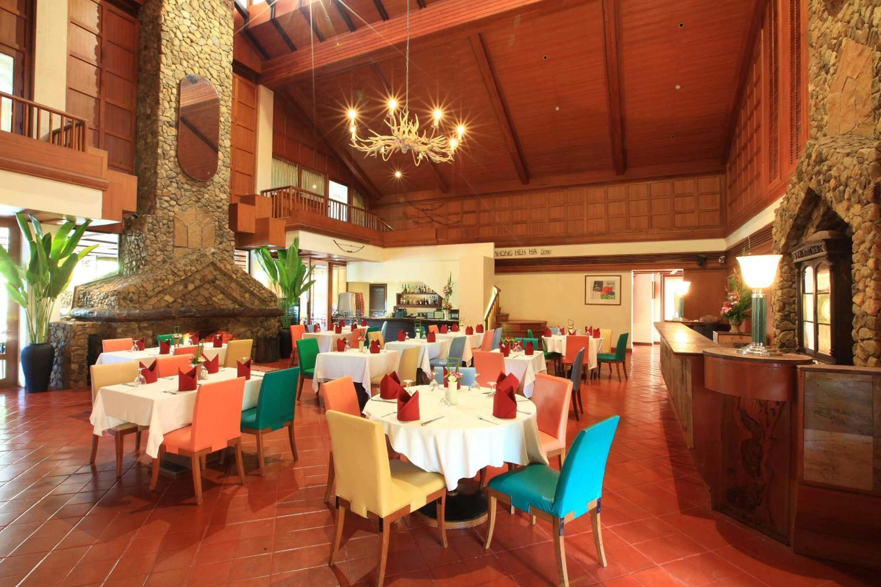 Dining area in Belle Villa Resort, Chiang Mai