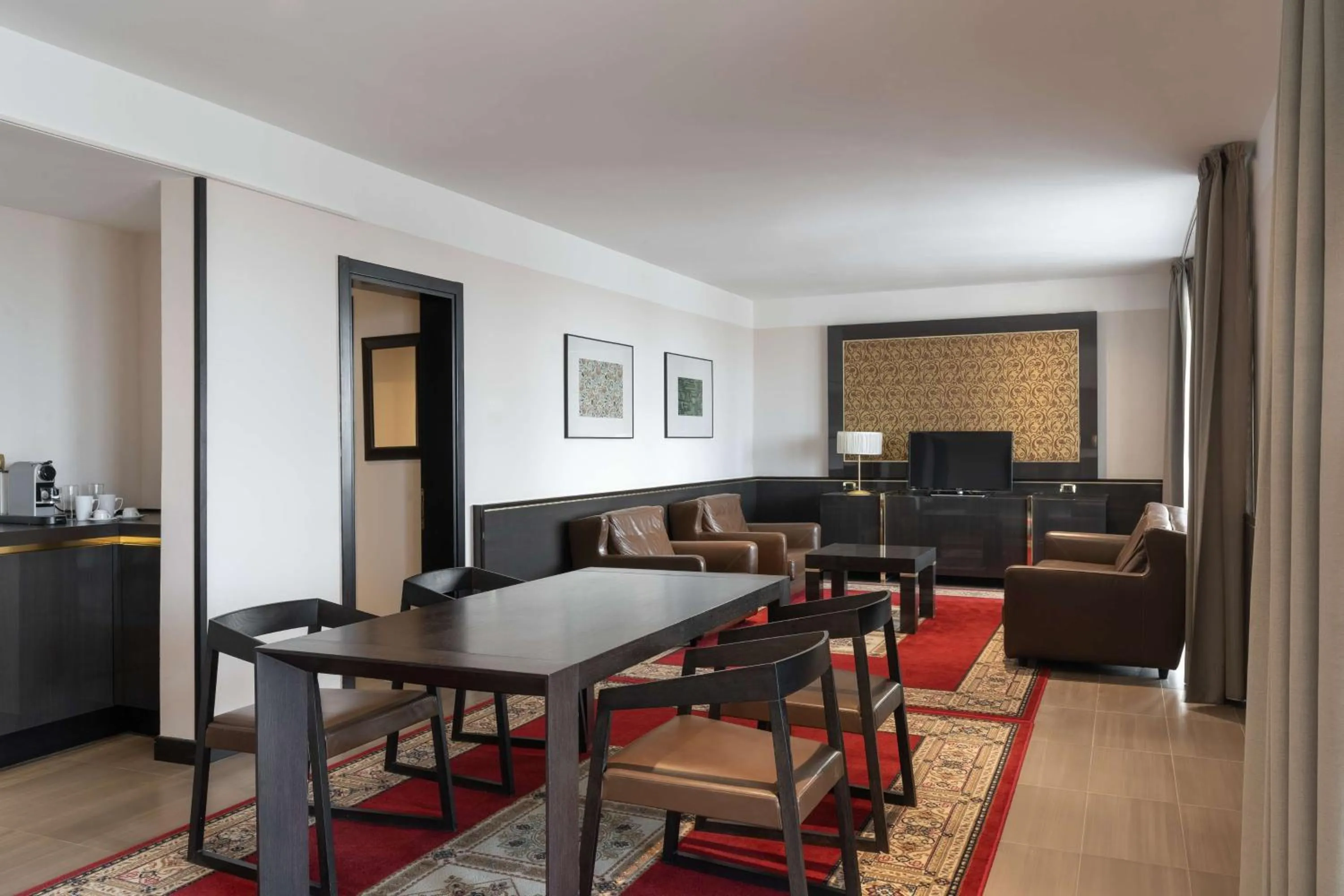 Living room in Radisson Blu Hotel N'Djamena