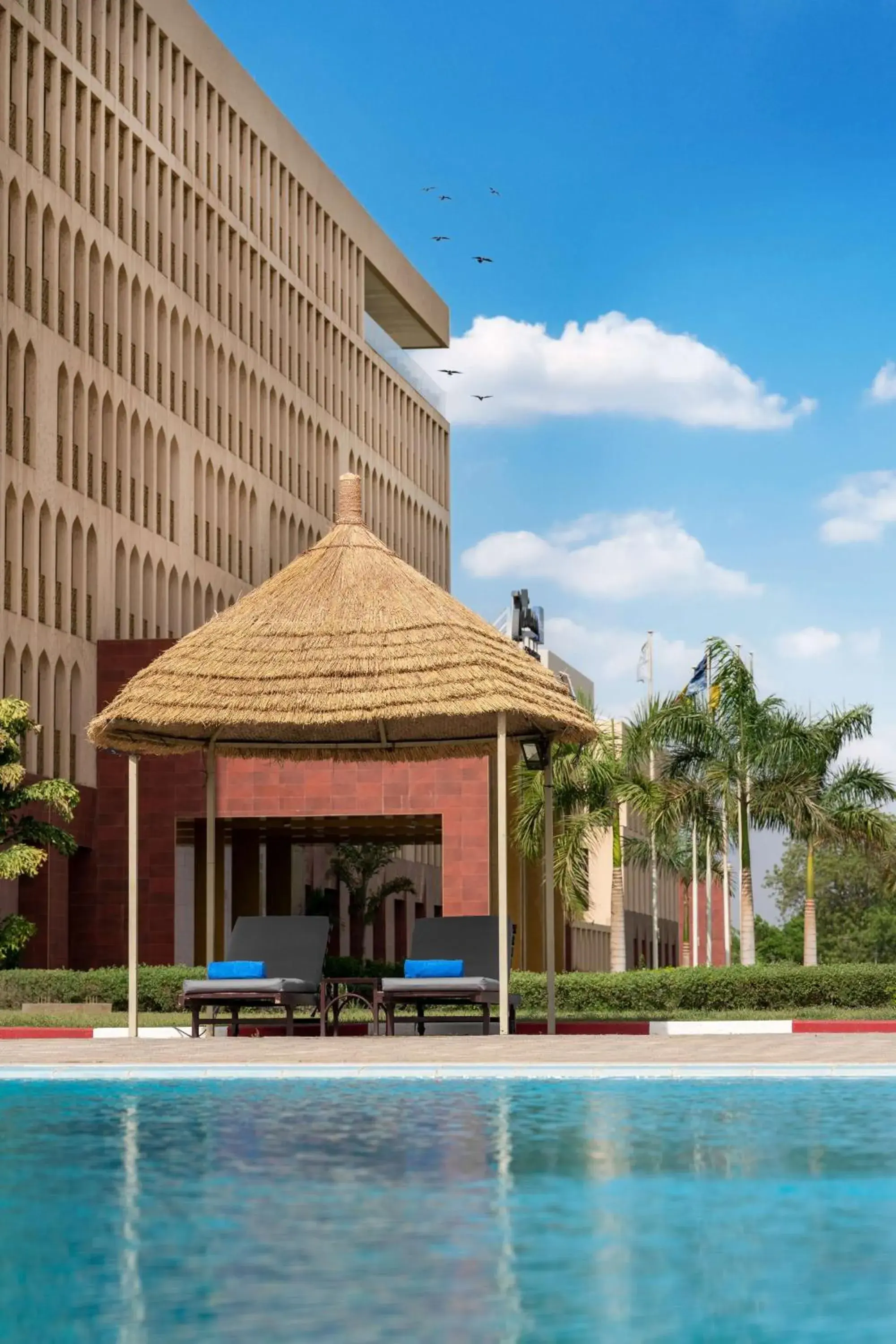 Lounge or bar in Radisson Blu Hotel N'Djamena Lounge or bar in Radisson Blu Hotel N'Djamena