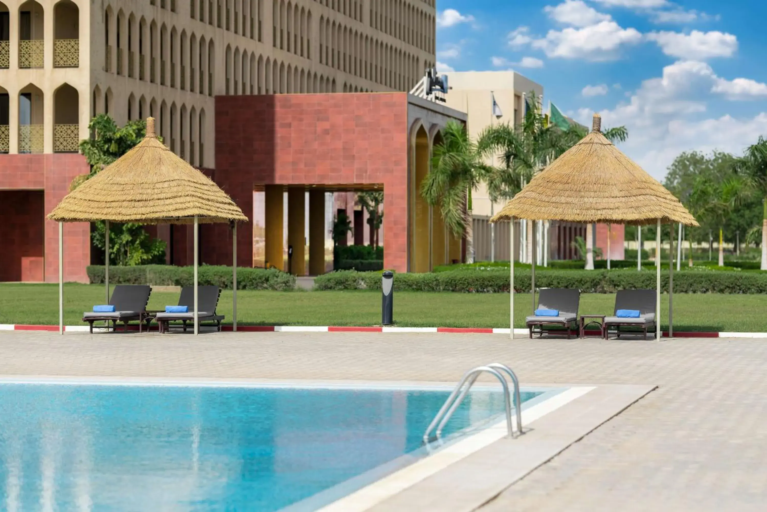 Lounge or bar in Radisson Blu Hotel N'Djamena Lounge or bar in Radisson Blu Hotel N'Djamena