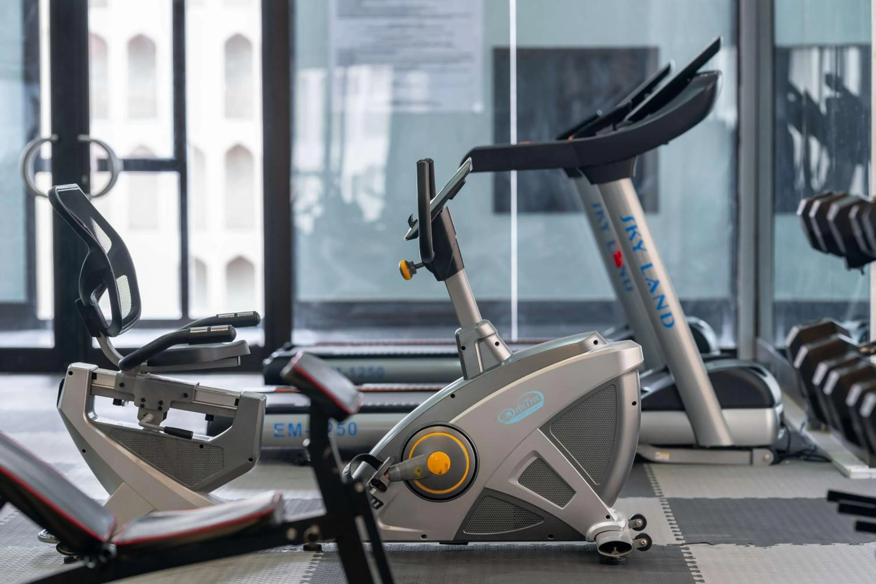 Fitness centre/facilities in Radisson Blu Hotel N'Djamena