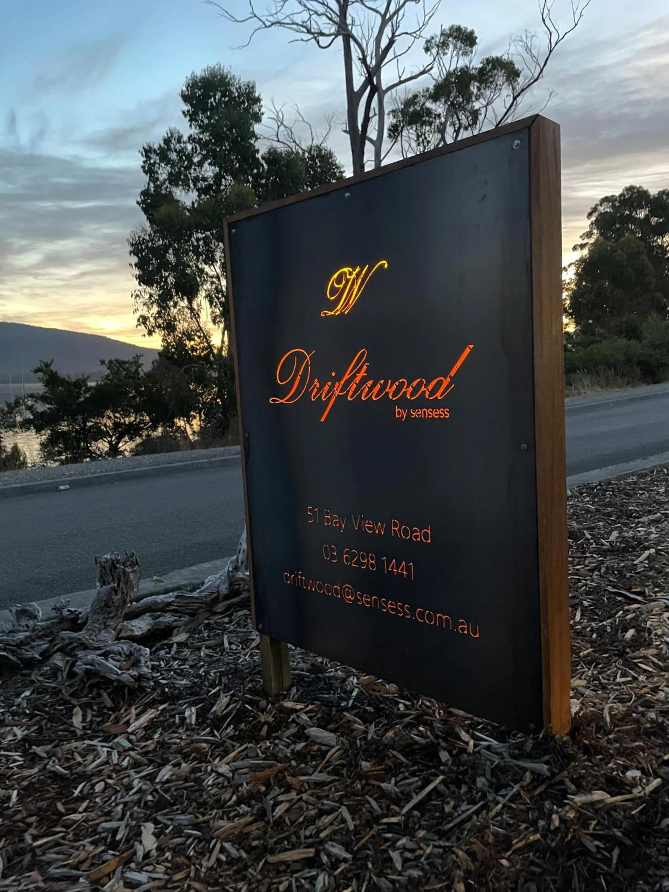 Property logo or sign in Driftwood