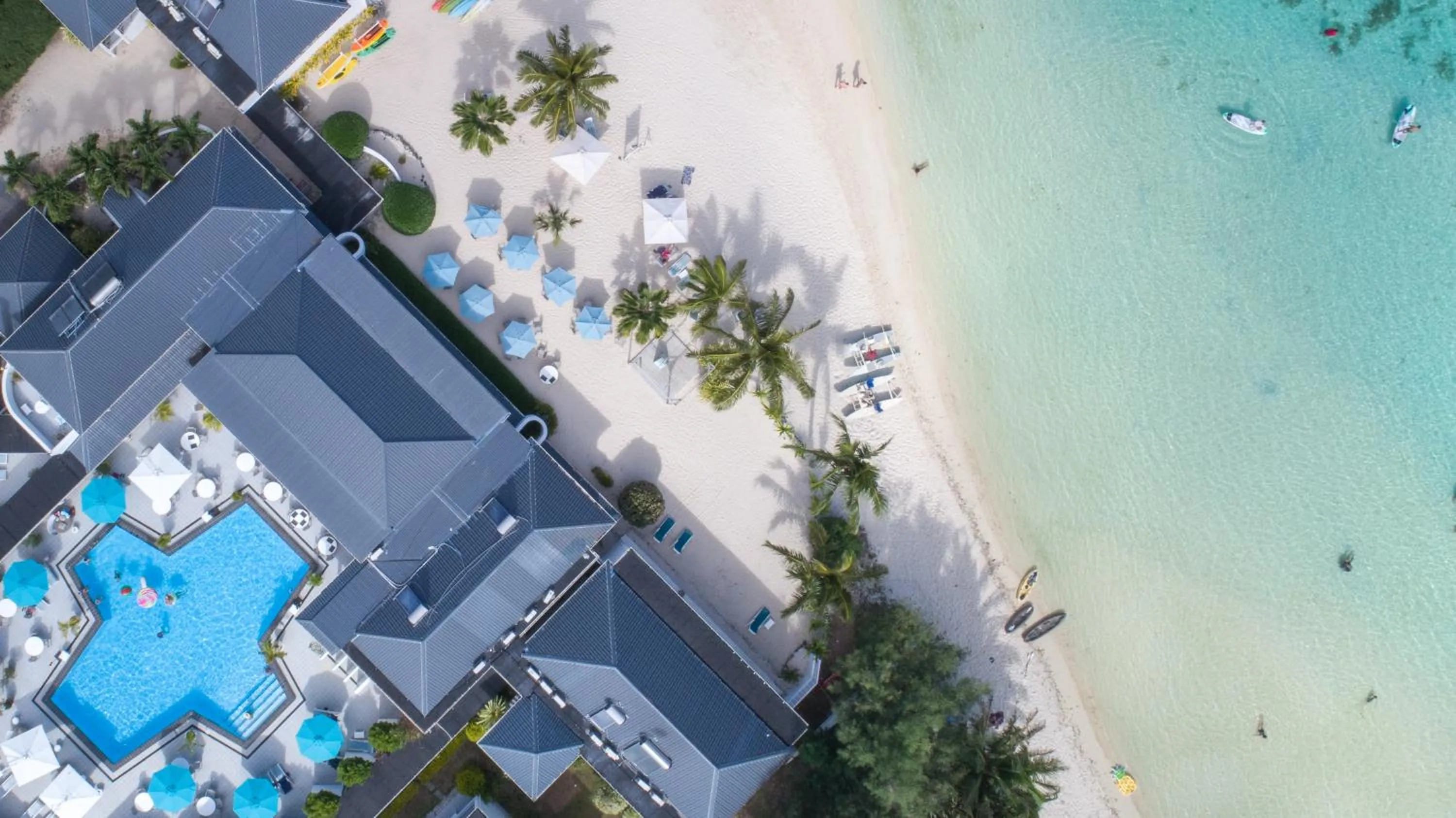 Beach in Muri Beach Club Hotel