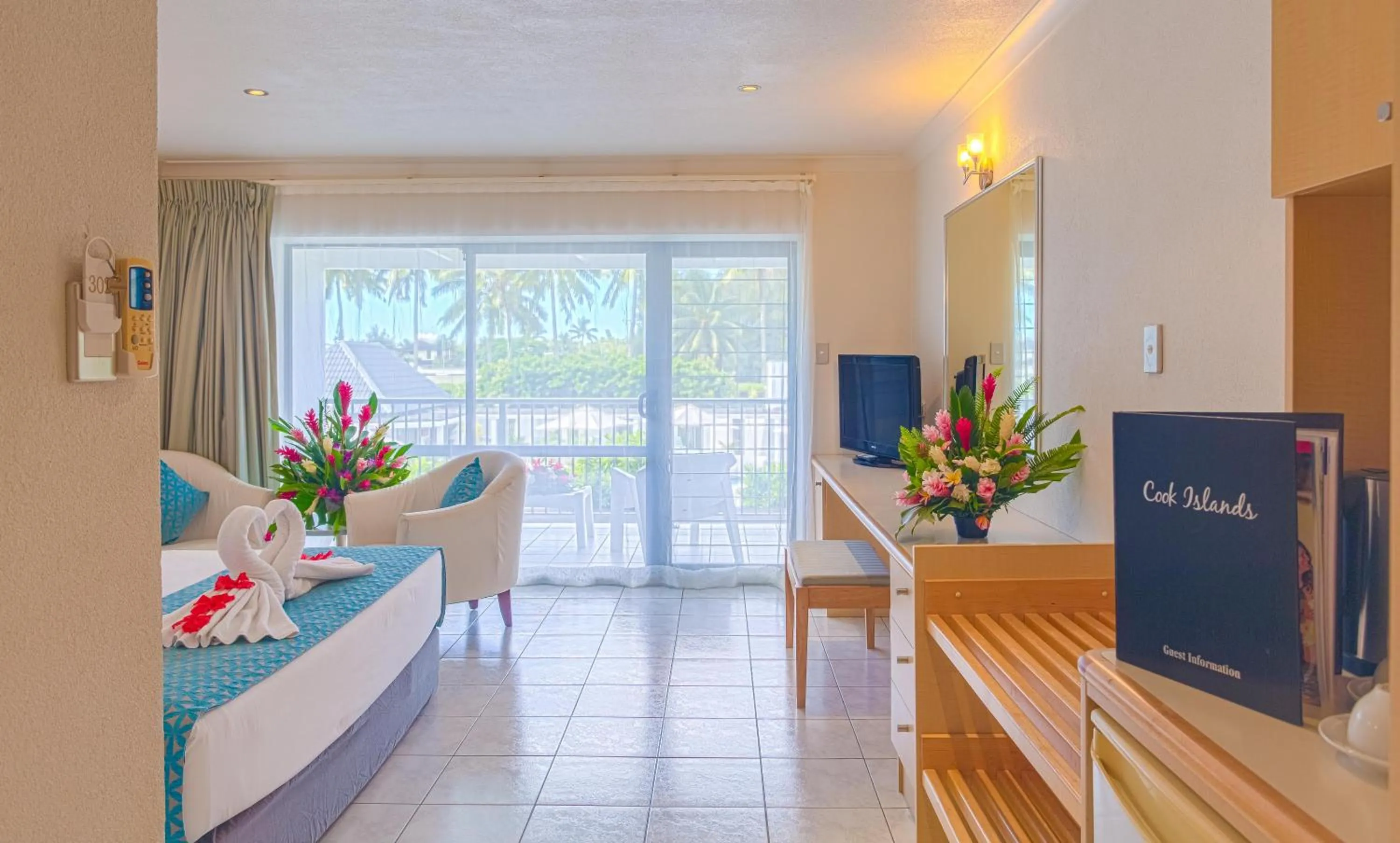 Balcony/Terrace in Muri Beach Club Hotel