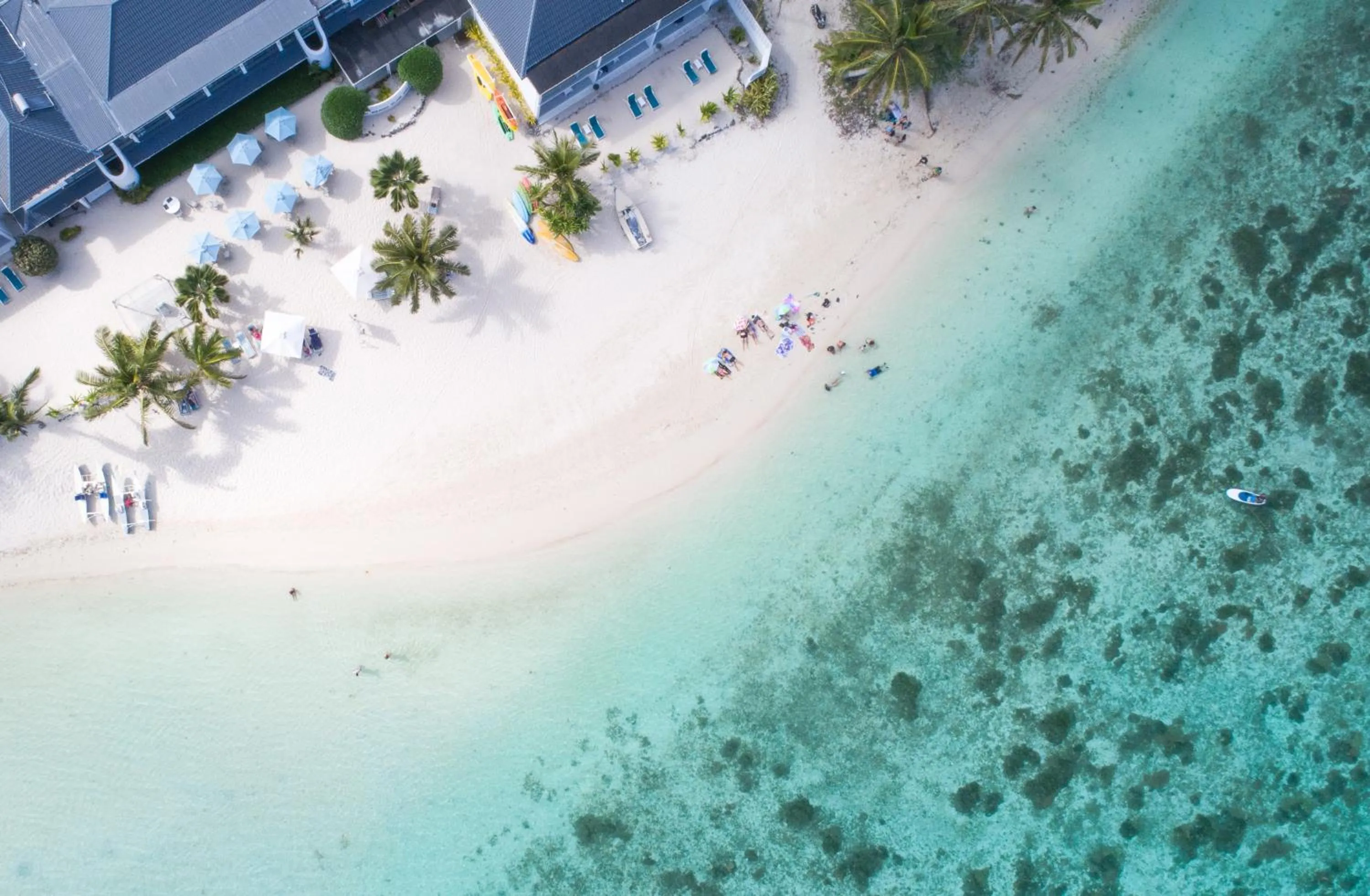 Beach in Muri Beach Club Hotel