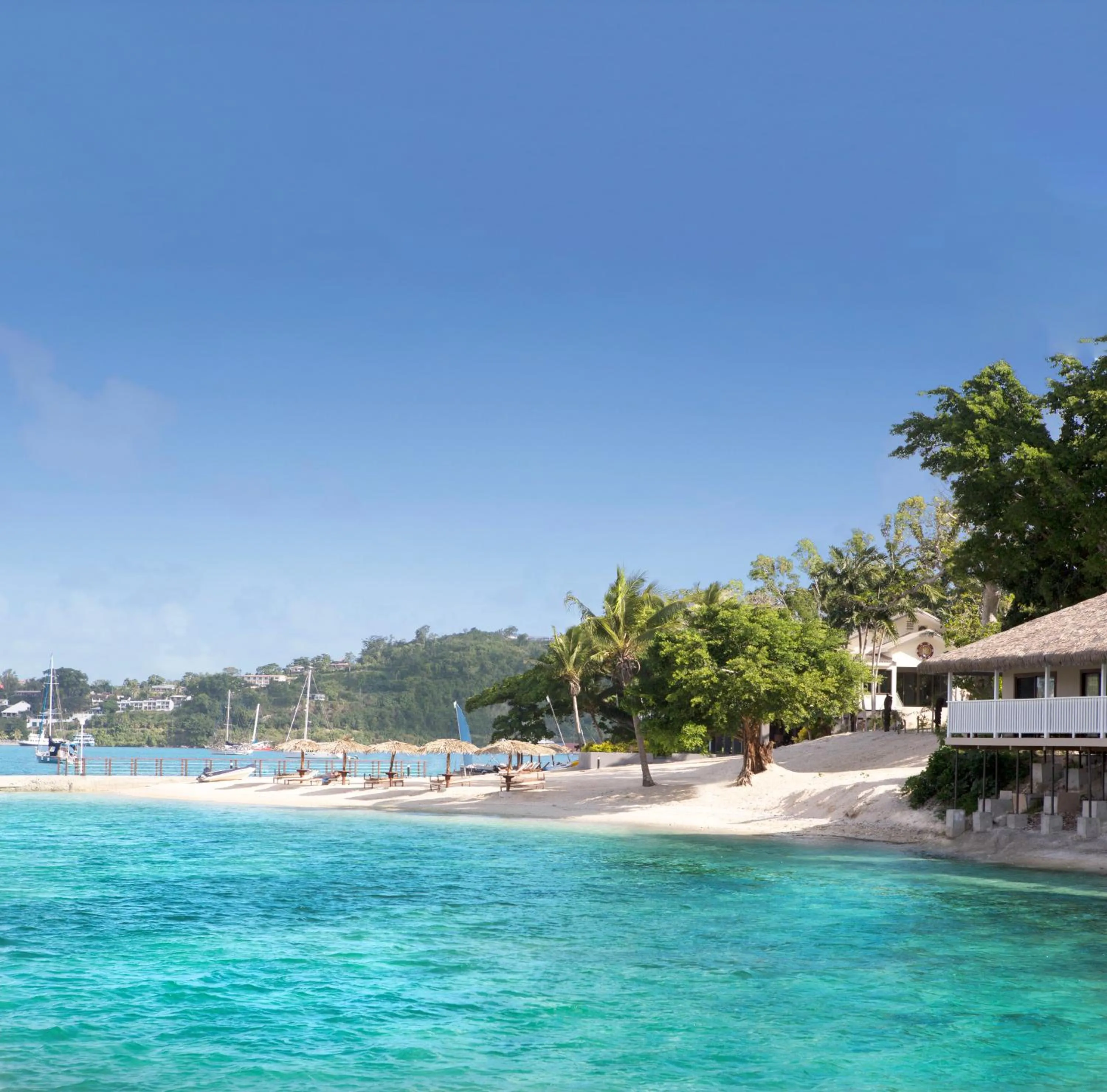 Beach in Iririki Island Resort & Spa