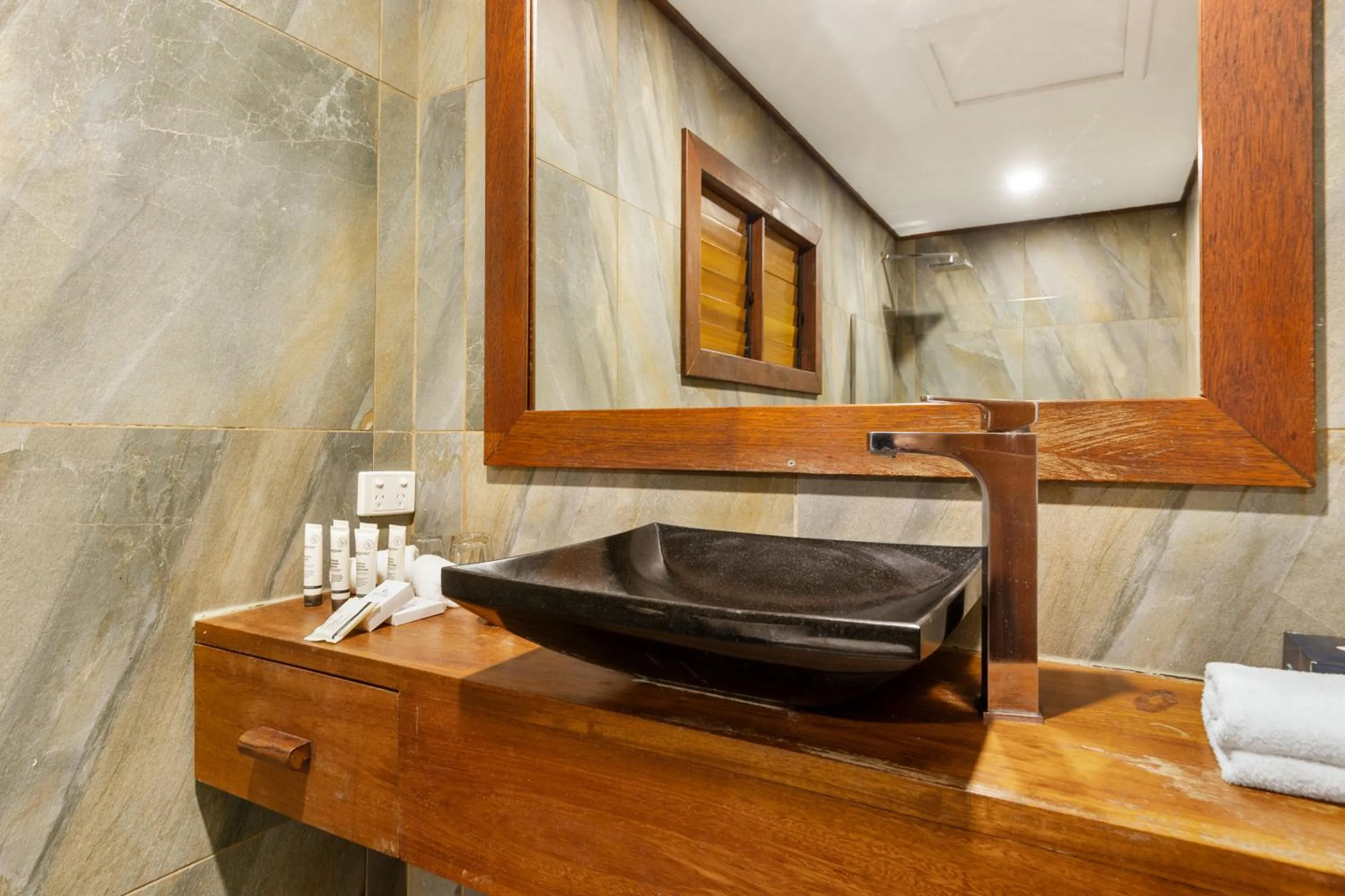 Bathroom in Iririki Island Resort & Spa