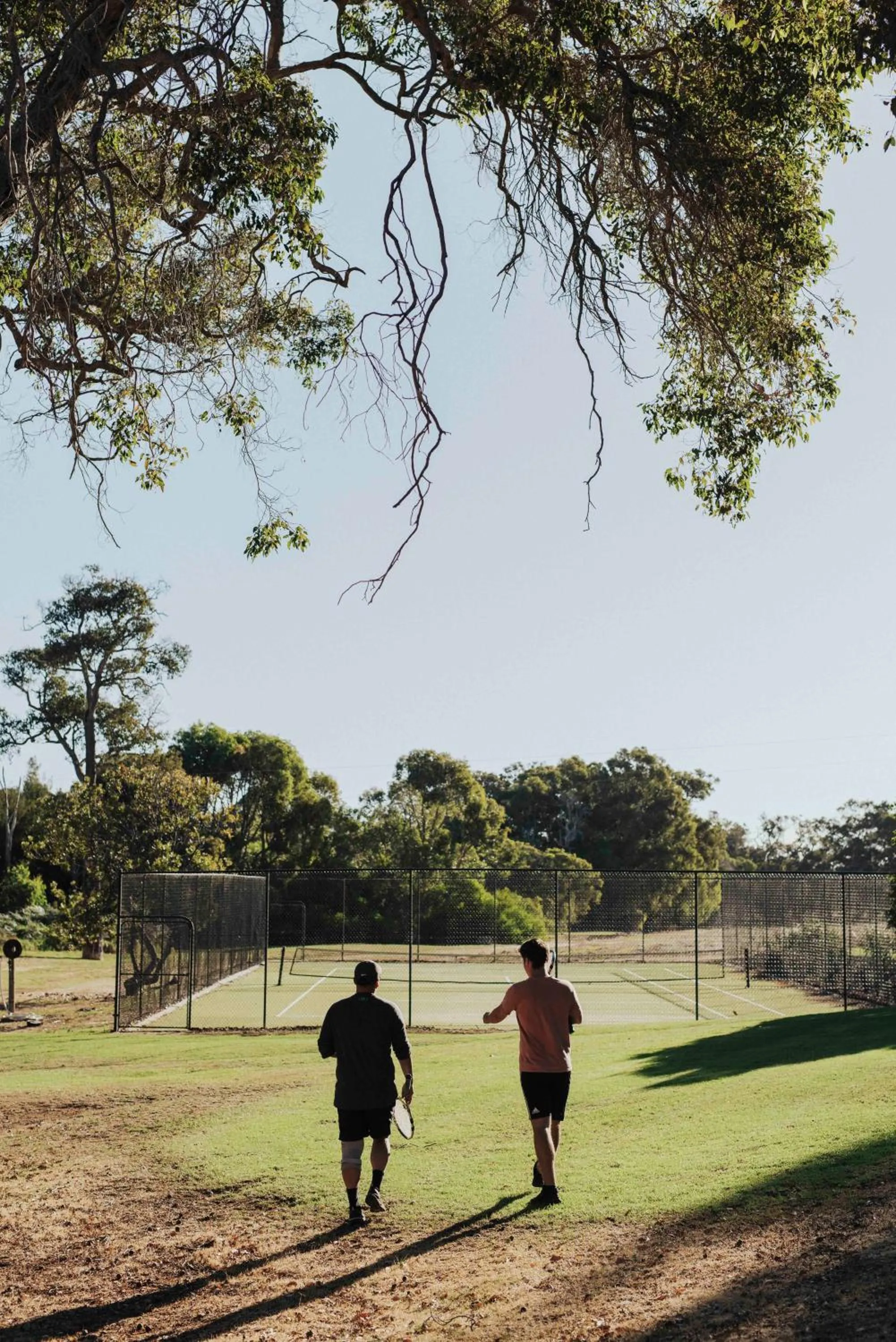 Tennis court in Cape Lodge