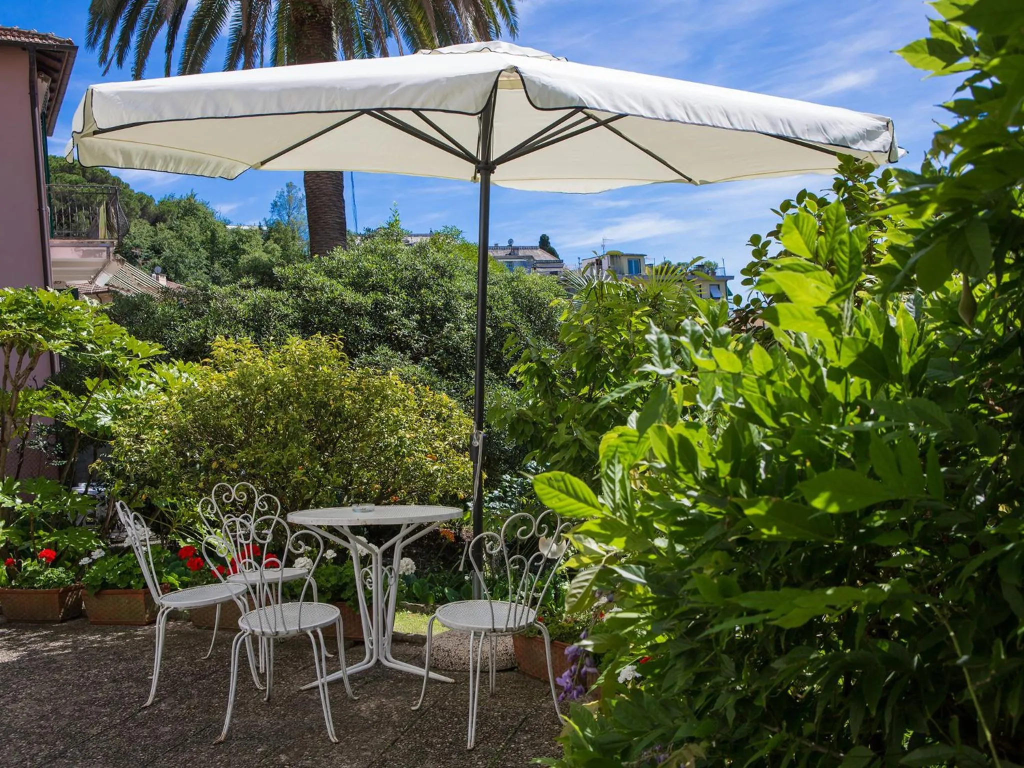 Garden in Hotel Delle Rose