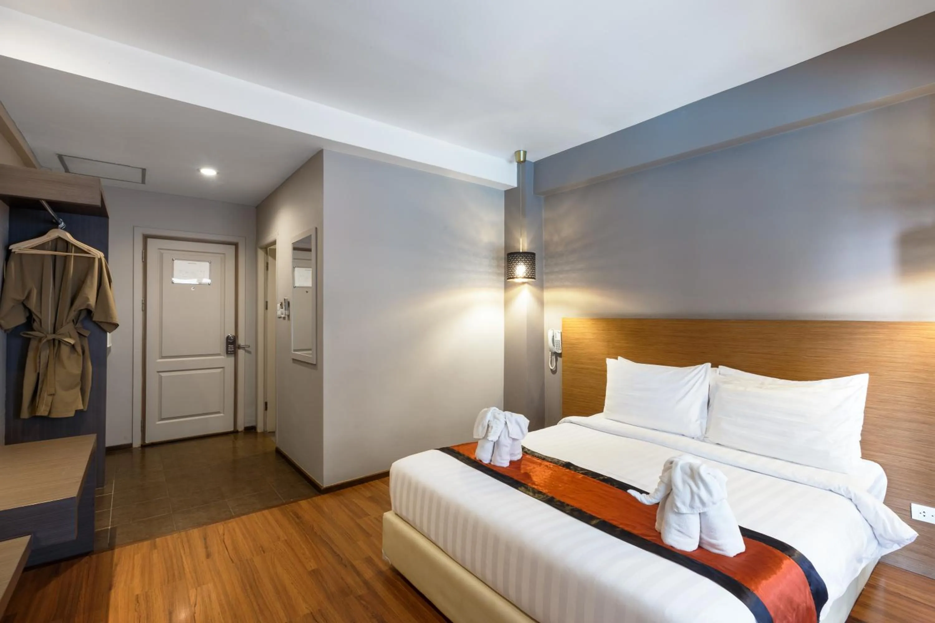 Bedroom, Bed in The Cottage Suvarnabhumi