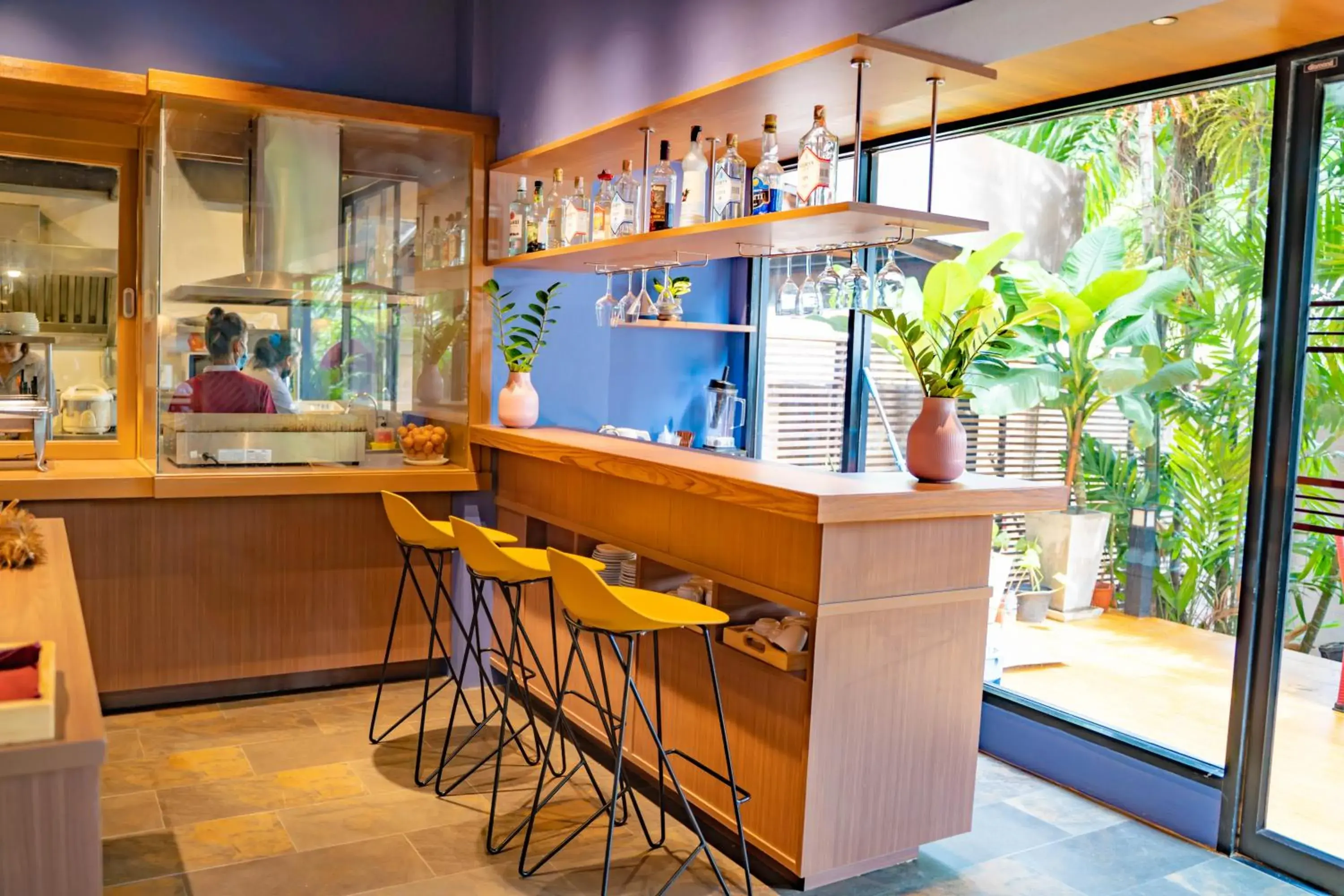 Lounge or bar in The Cottage Suvarnabhumi Lounge or bar in The Cottage Suvarnabhumi