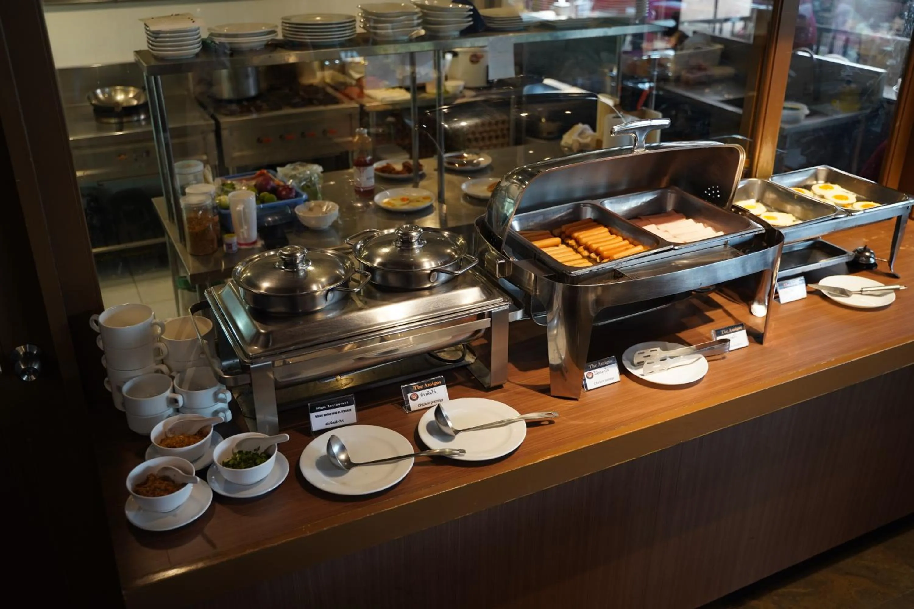 Buffet breakfast in The Cottage Suvarnabhumi