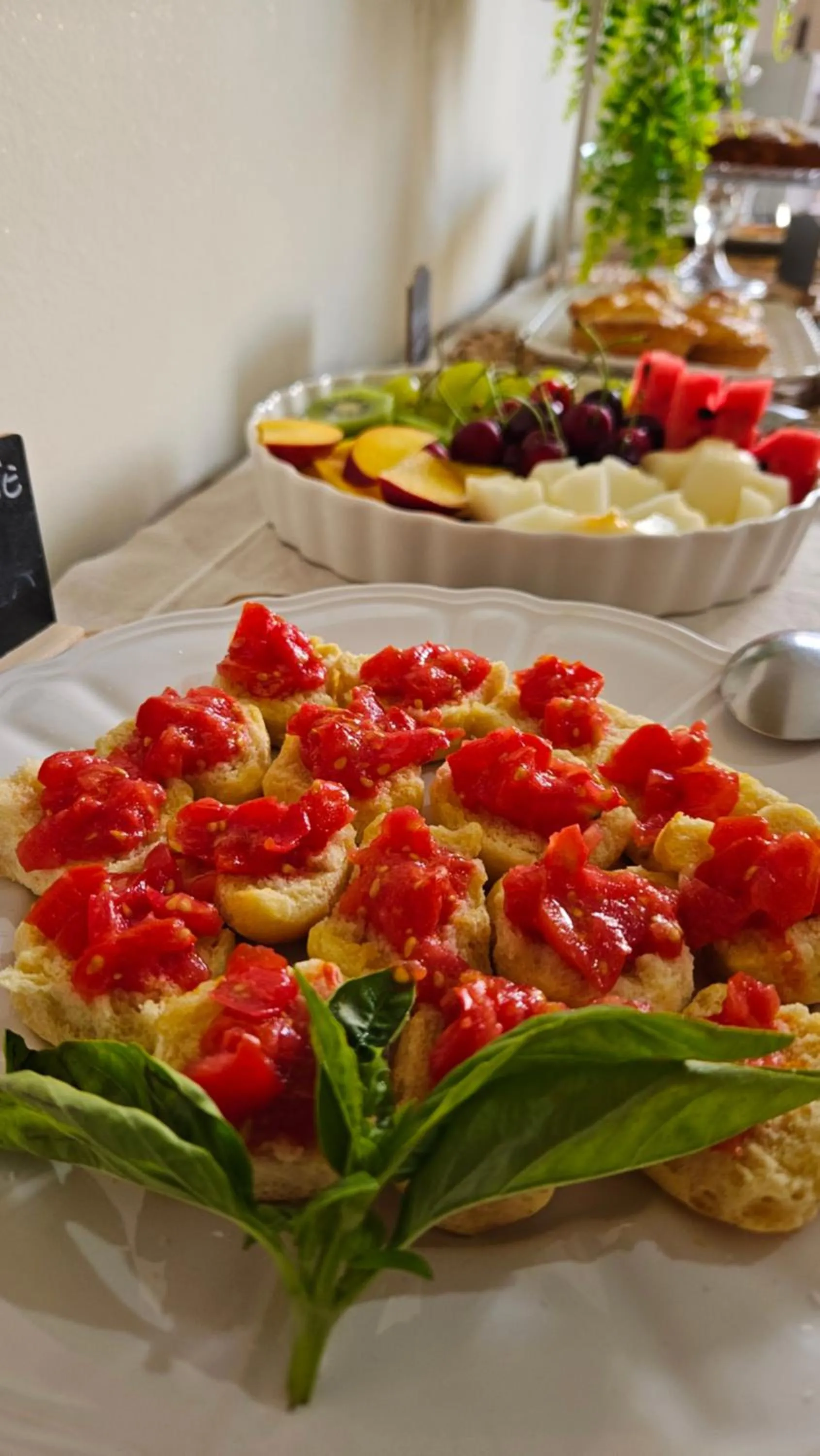 Buffet breakfast in Dimora Sole del Sud