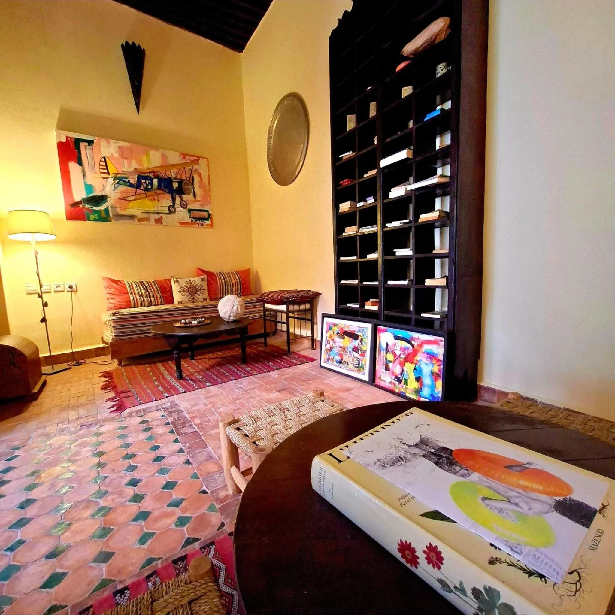 Living room in Riad Menthe Et Citron