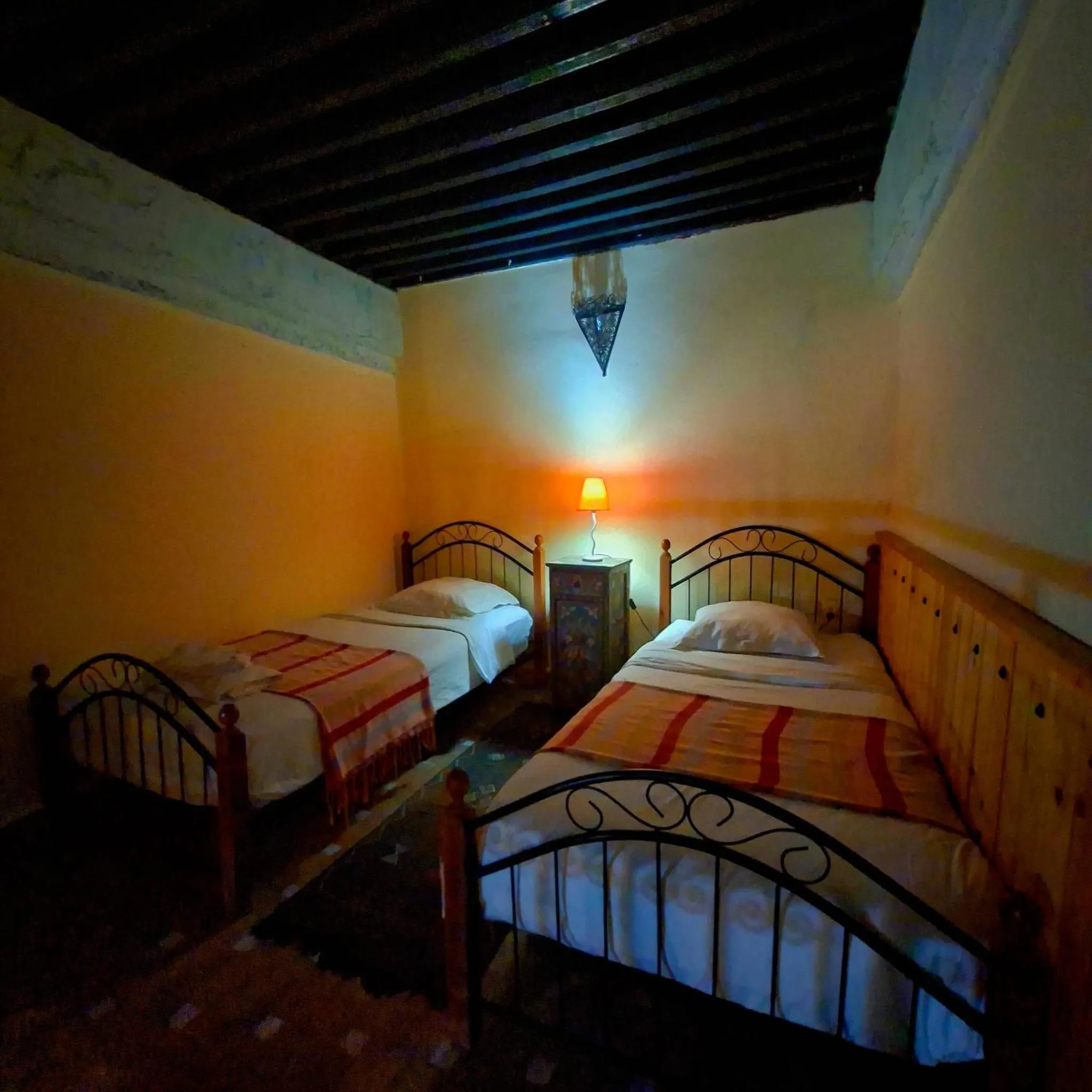 Bed in Riad Menthe Et Citron