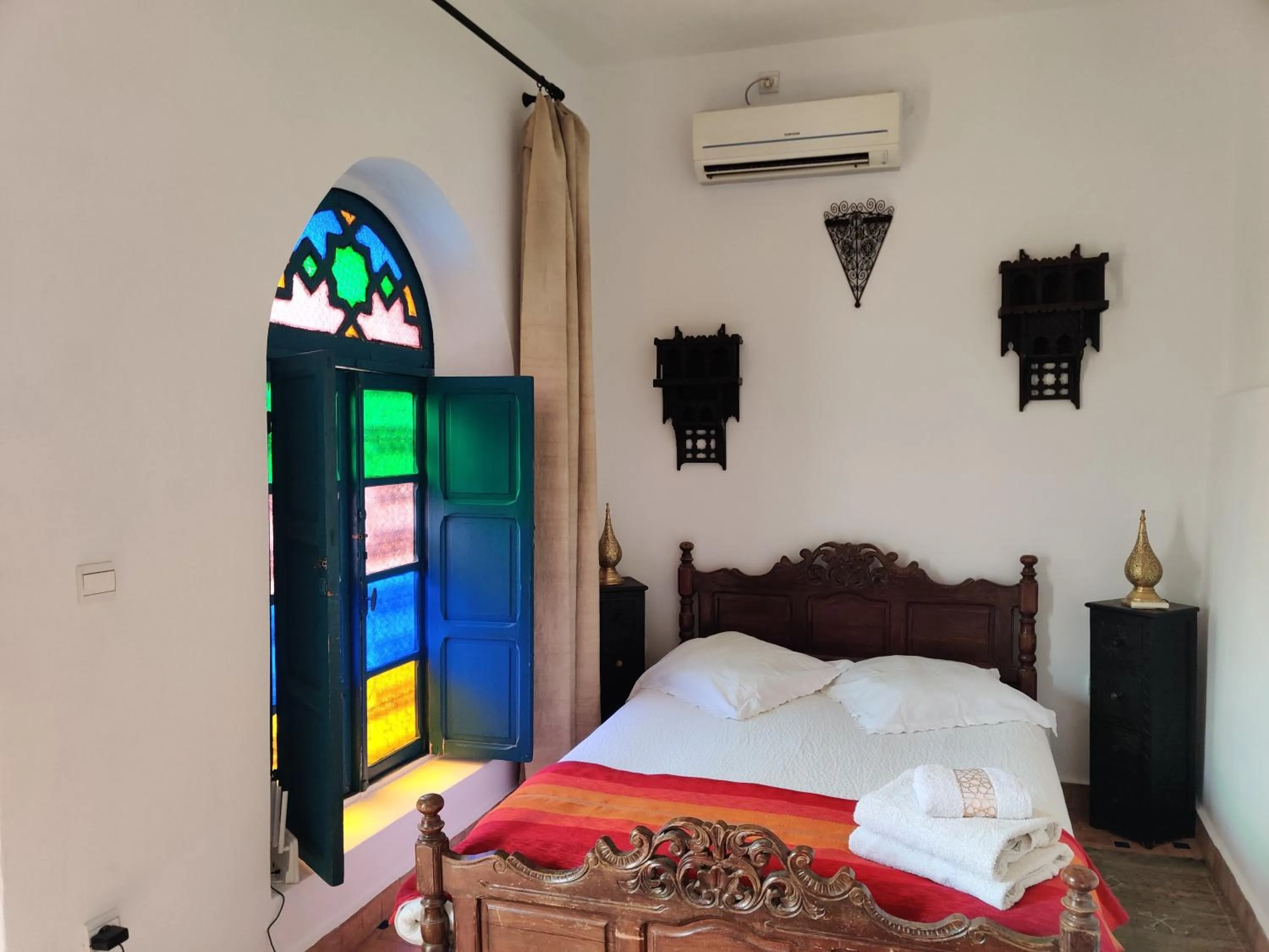 Photo of the whole room, Bed in Riad Menthe Et Citron