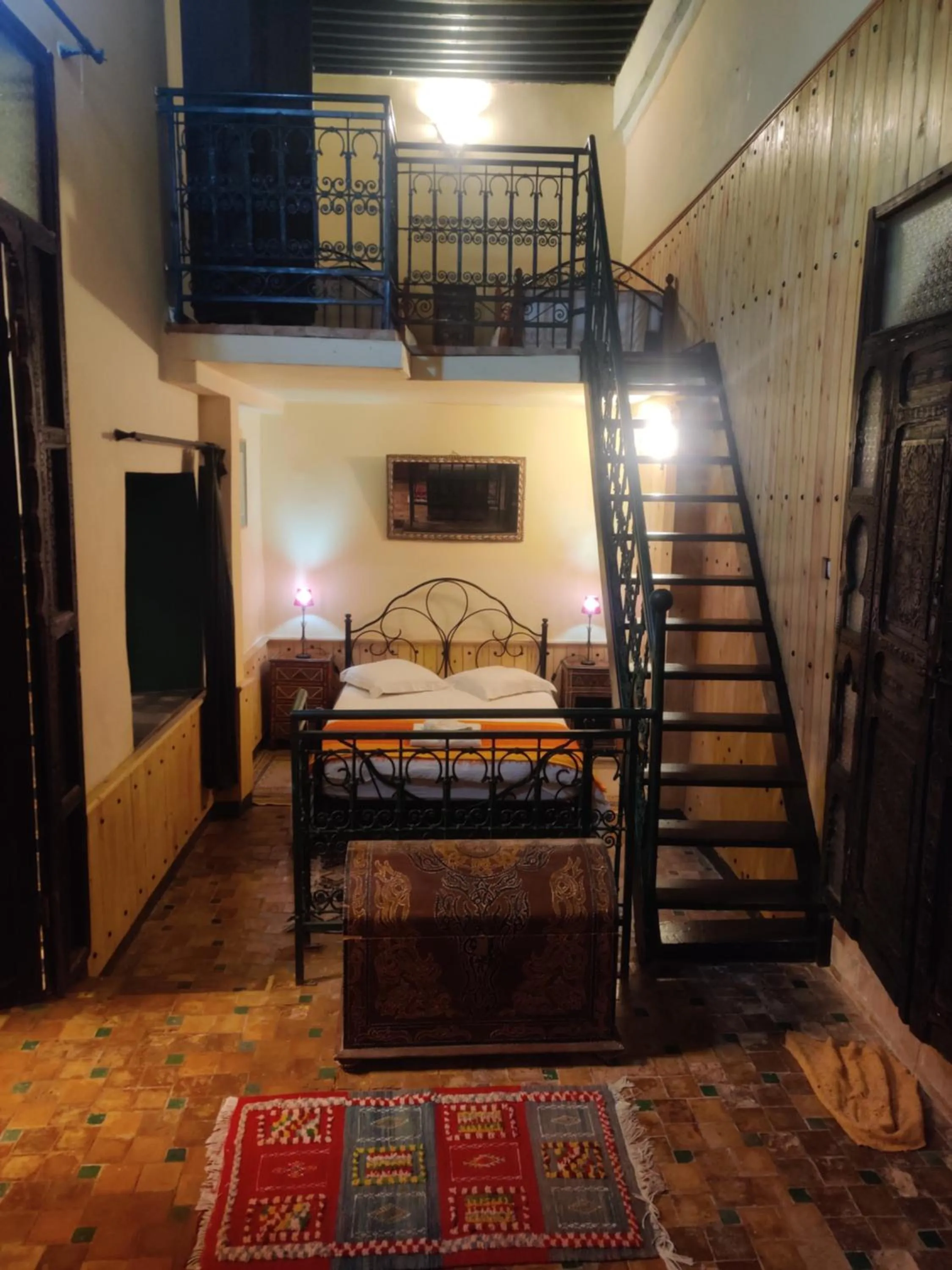 Photo of the whole room, Bed in Riad Menthe Et Citron