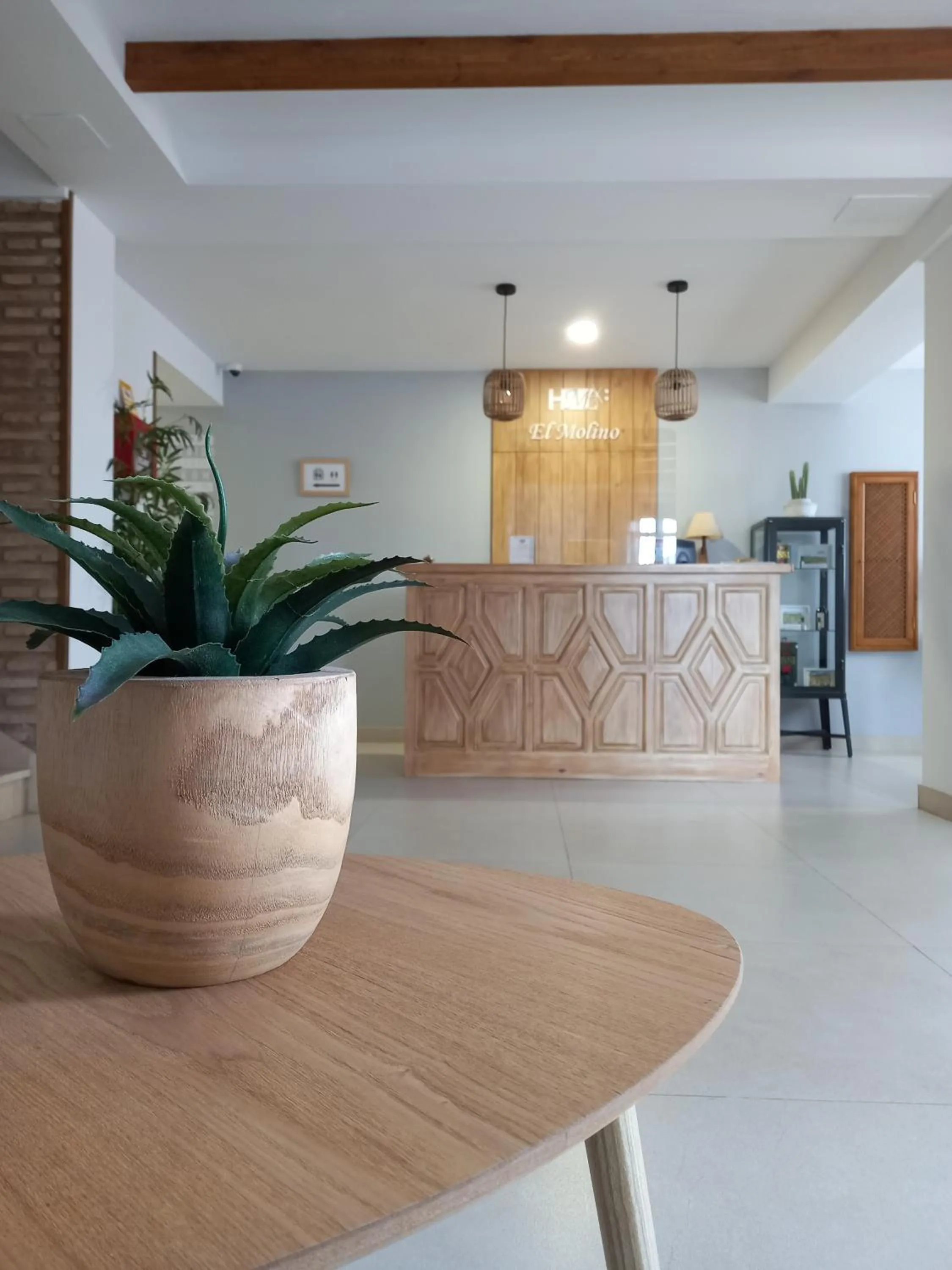 Lobby or reception in Hotel El Molino