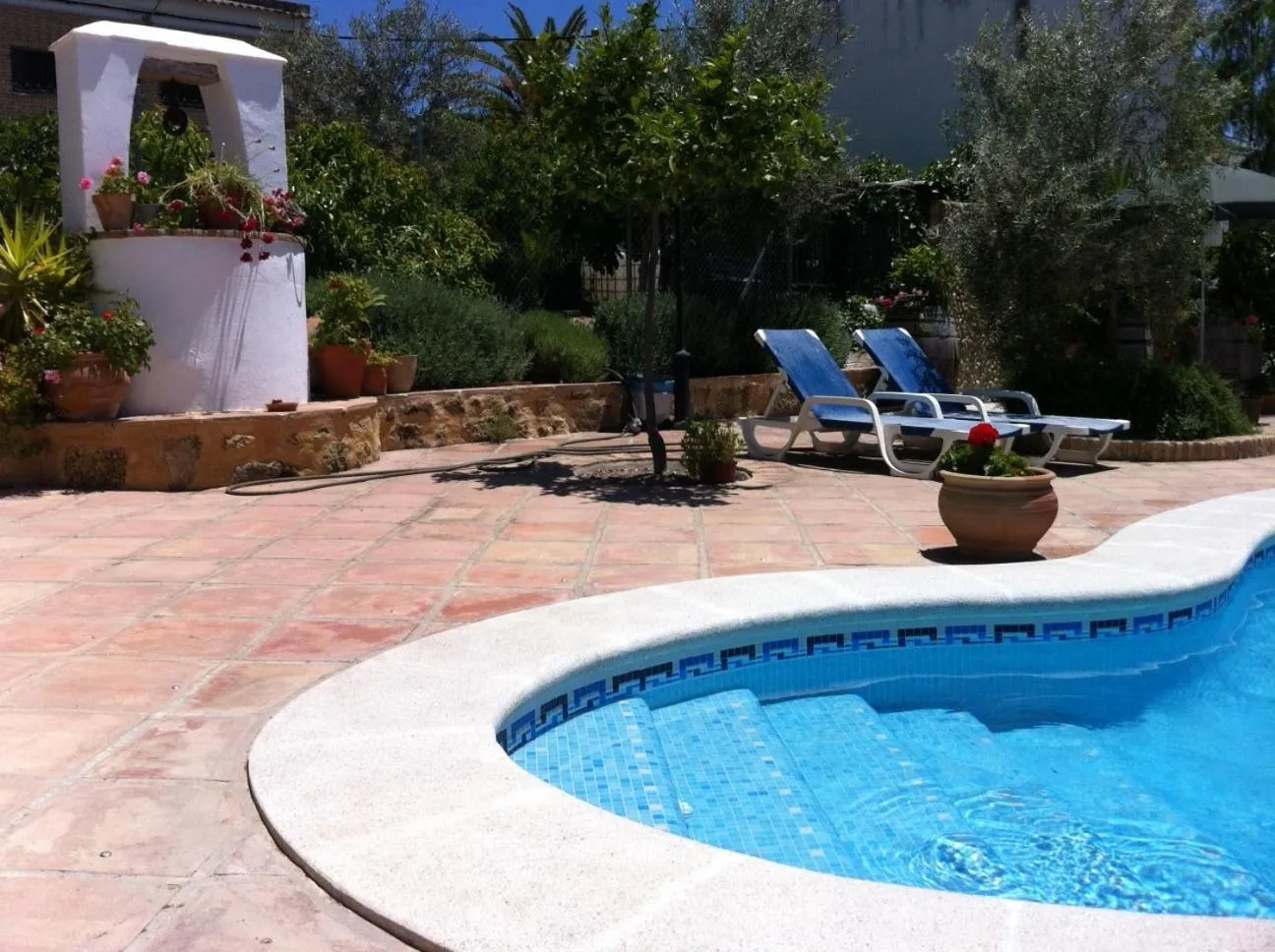 Swimming pool in Hotel El Molino