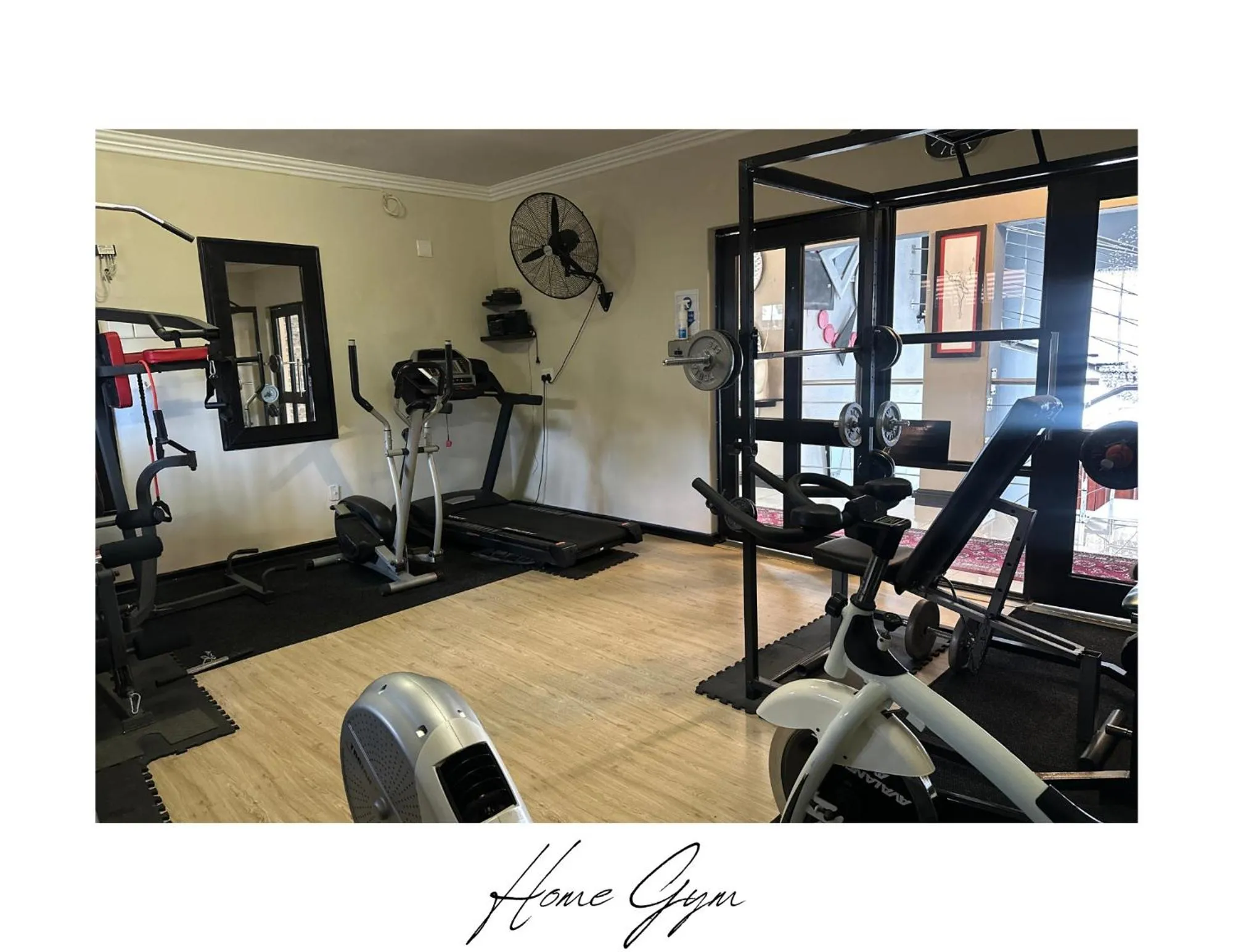 Fitness centre/facilities in Kiwara Guesthouse