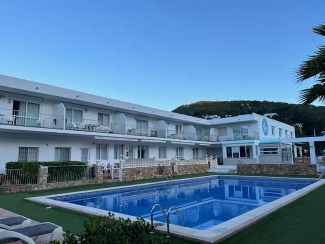 Pool view in Apartamentos Cana Sofía