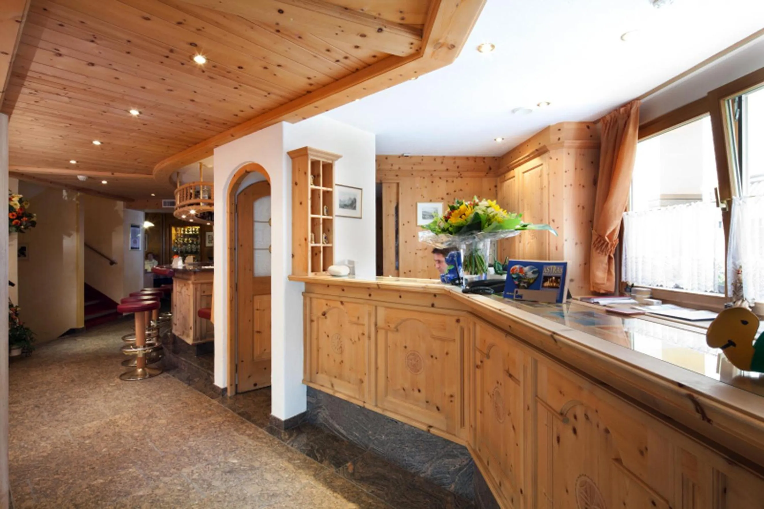 Lobby or reception in Hotel Astras