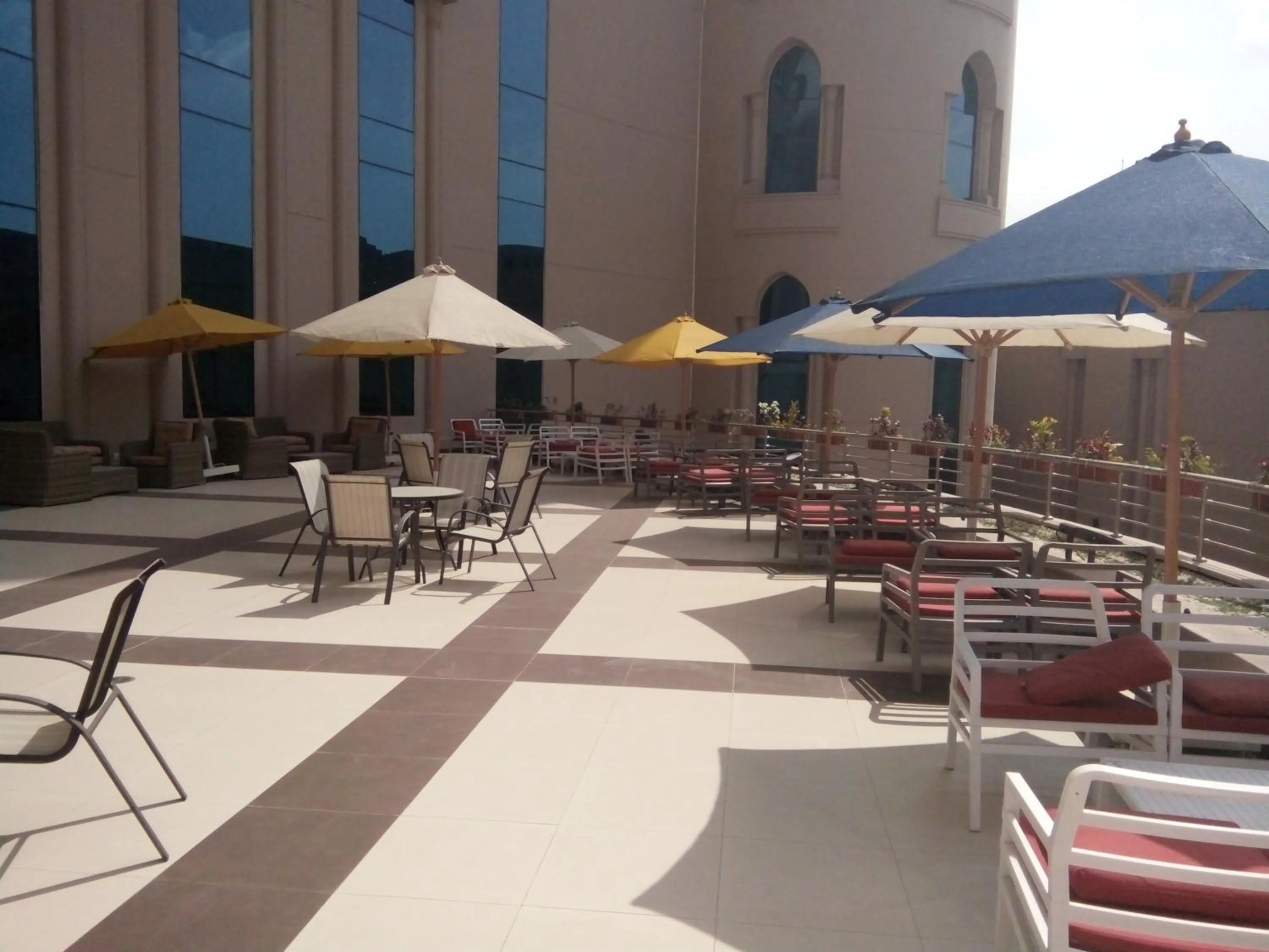Patio in Tolip Golden Plaza