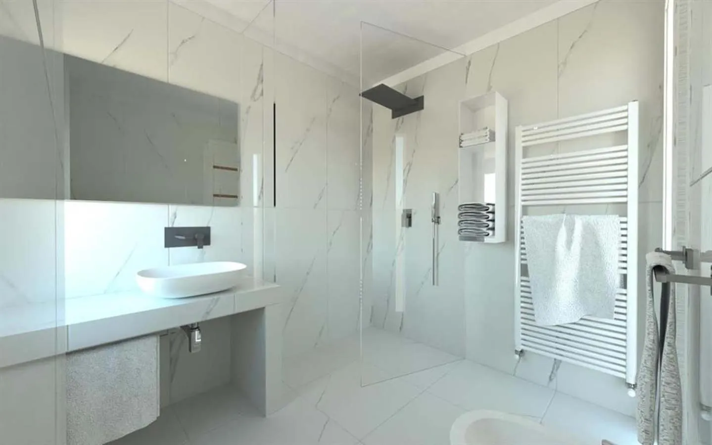 Bathroom in Hotel Cima Rosetta - BW Signature Collection