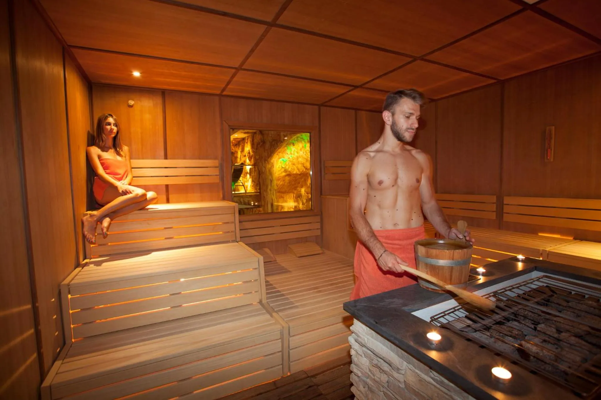 Sauna in Hotel Cima Rosetta - BW Signature Collection