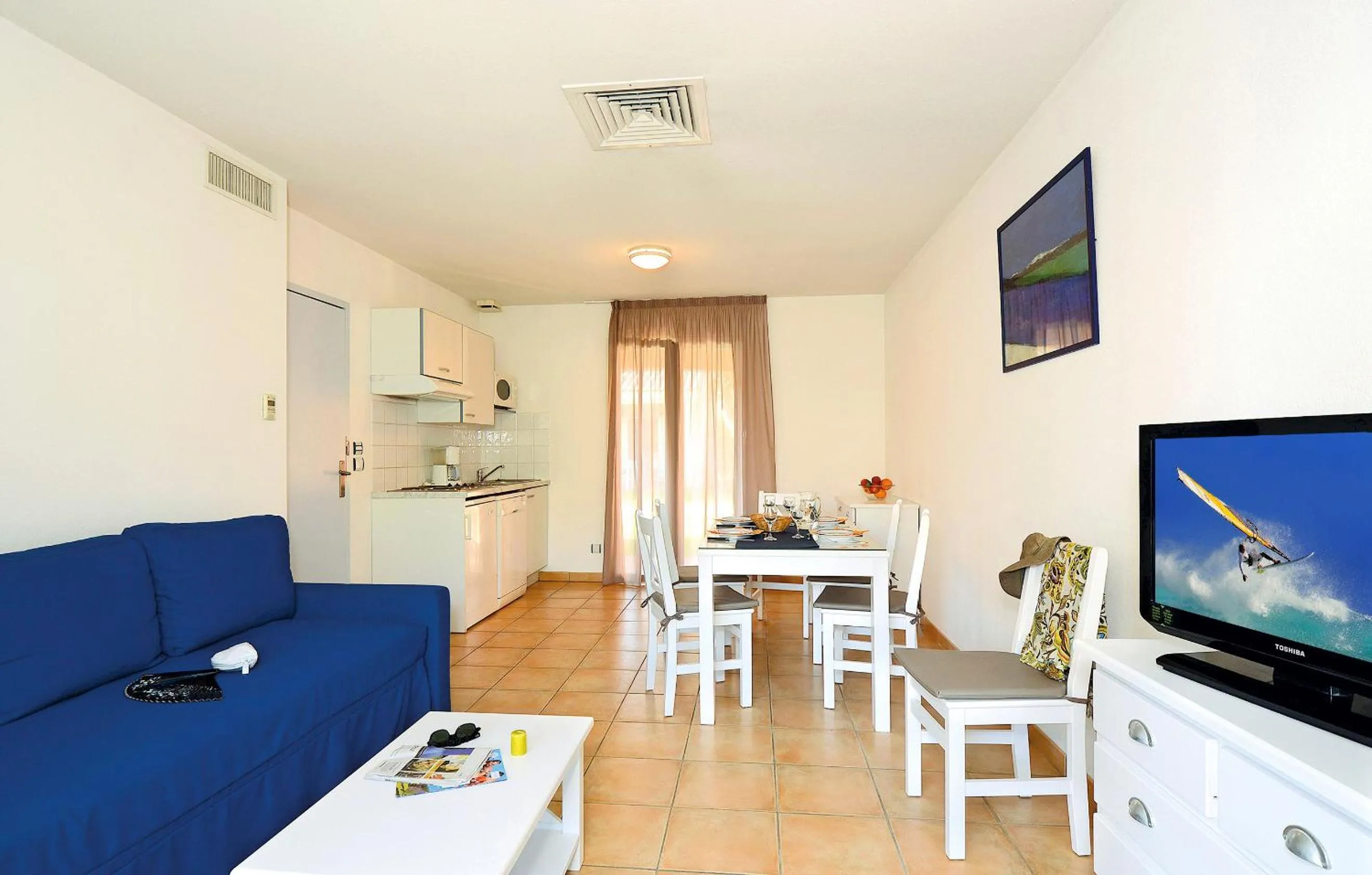 Kitchen or kitchenette in Goélia Argelès Village Club