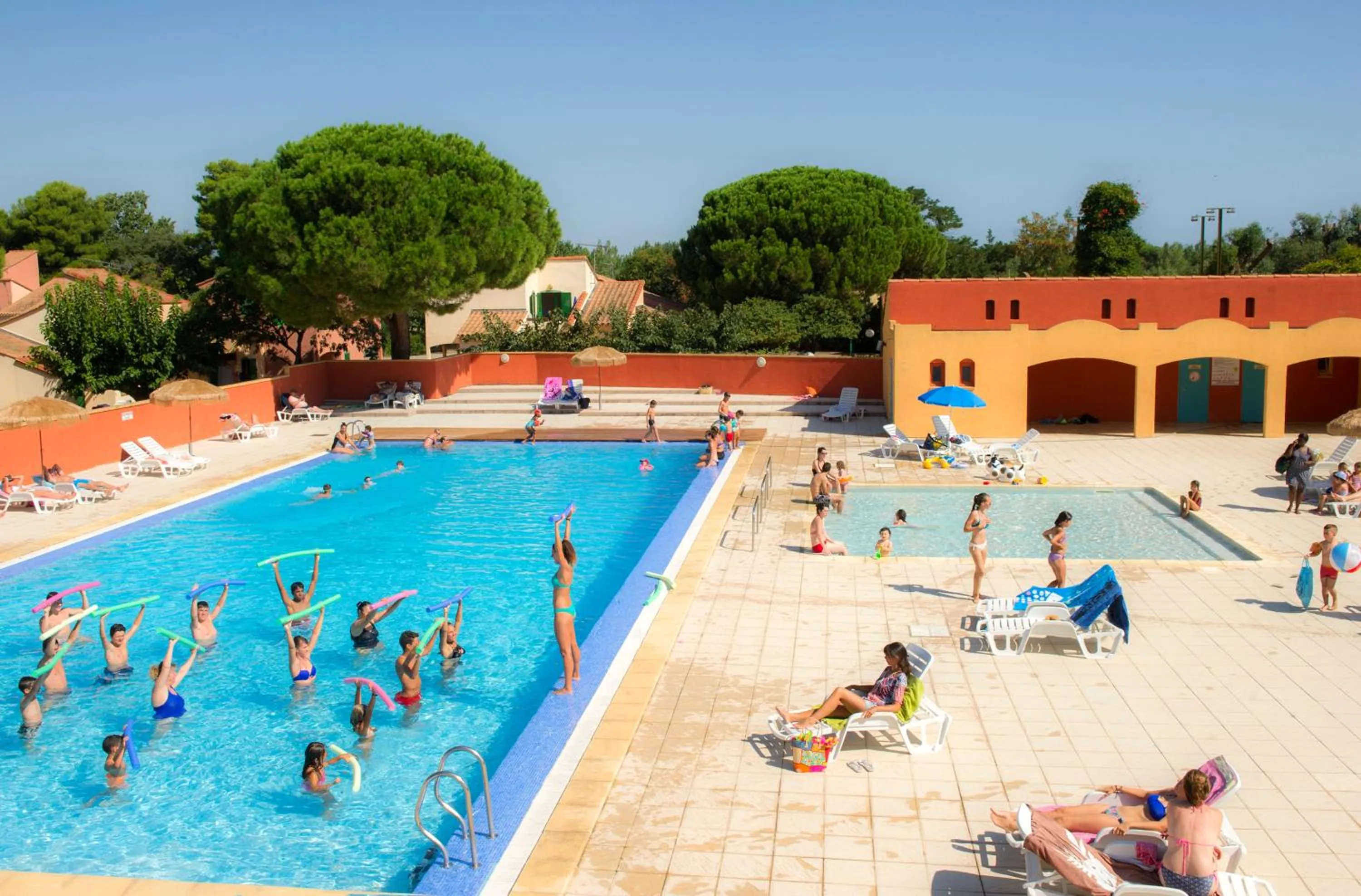 Swimming pool in Goélia Argelès Village Club