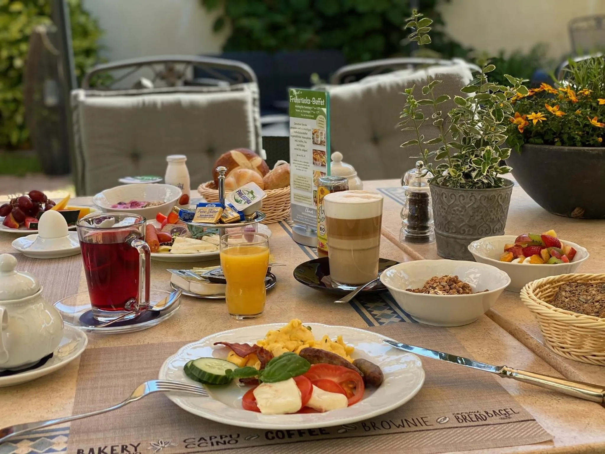 Garden in Hotel Ebnet