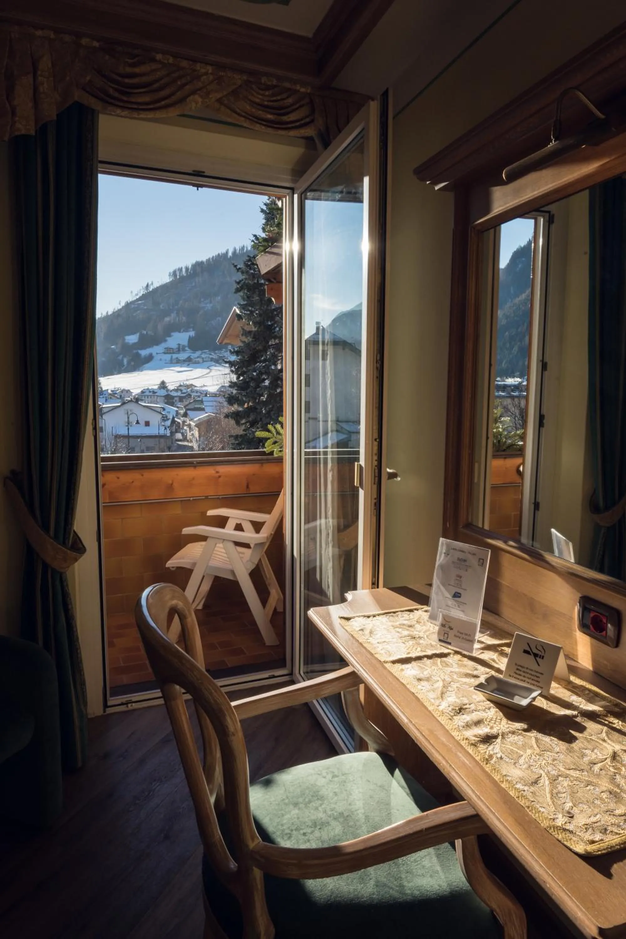 Natural landscape in Hotel Alle Alpi