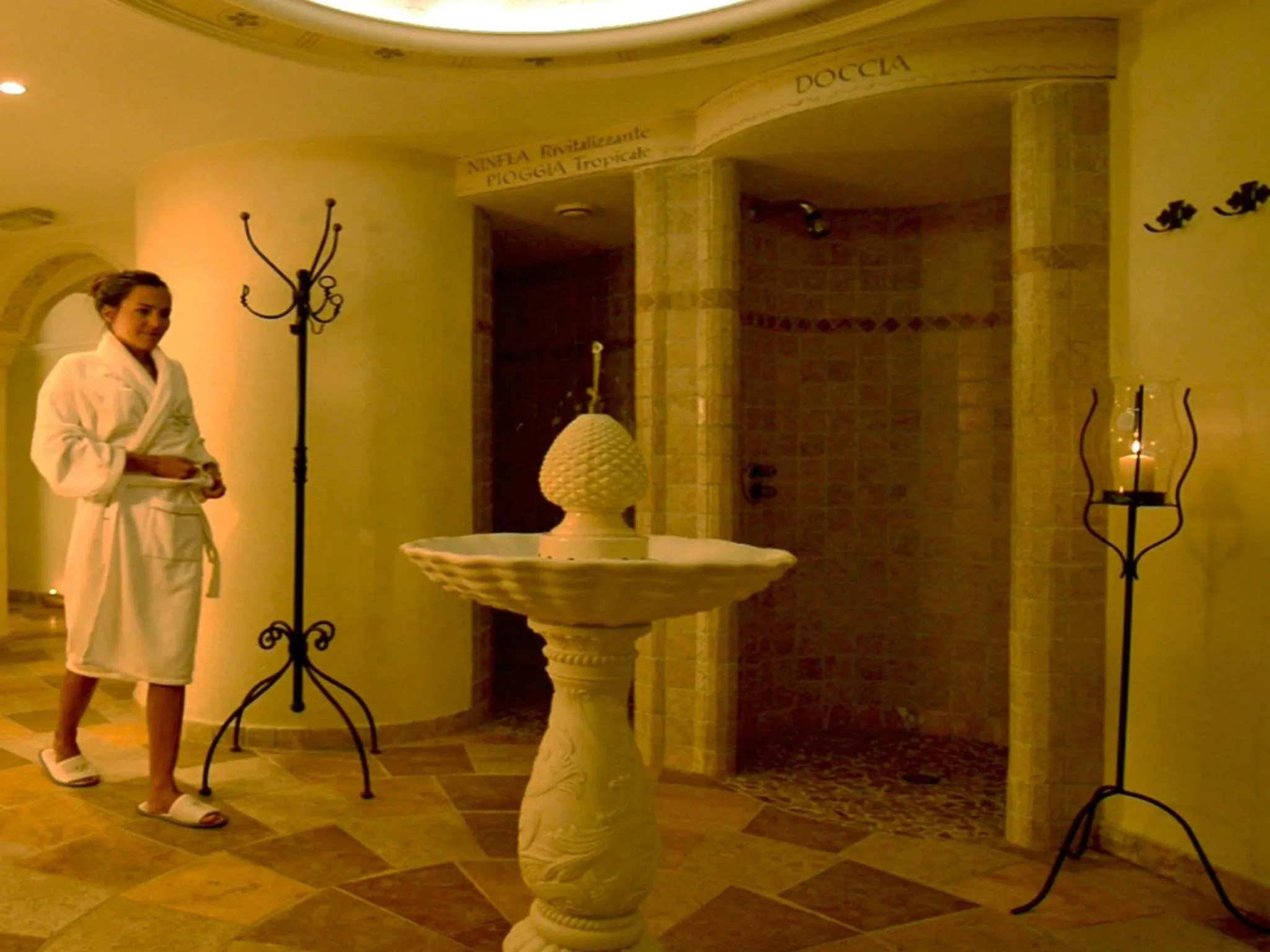 Spa and wellness centre/facilities in Hotel Alle Alpi