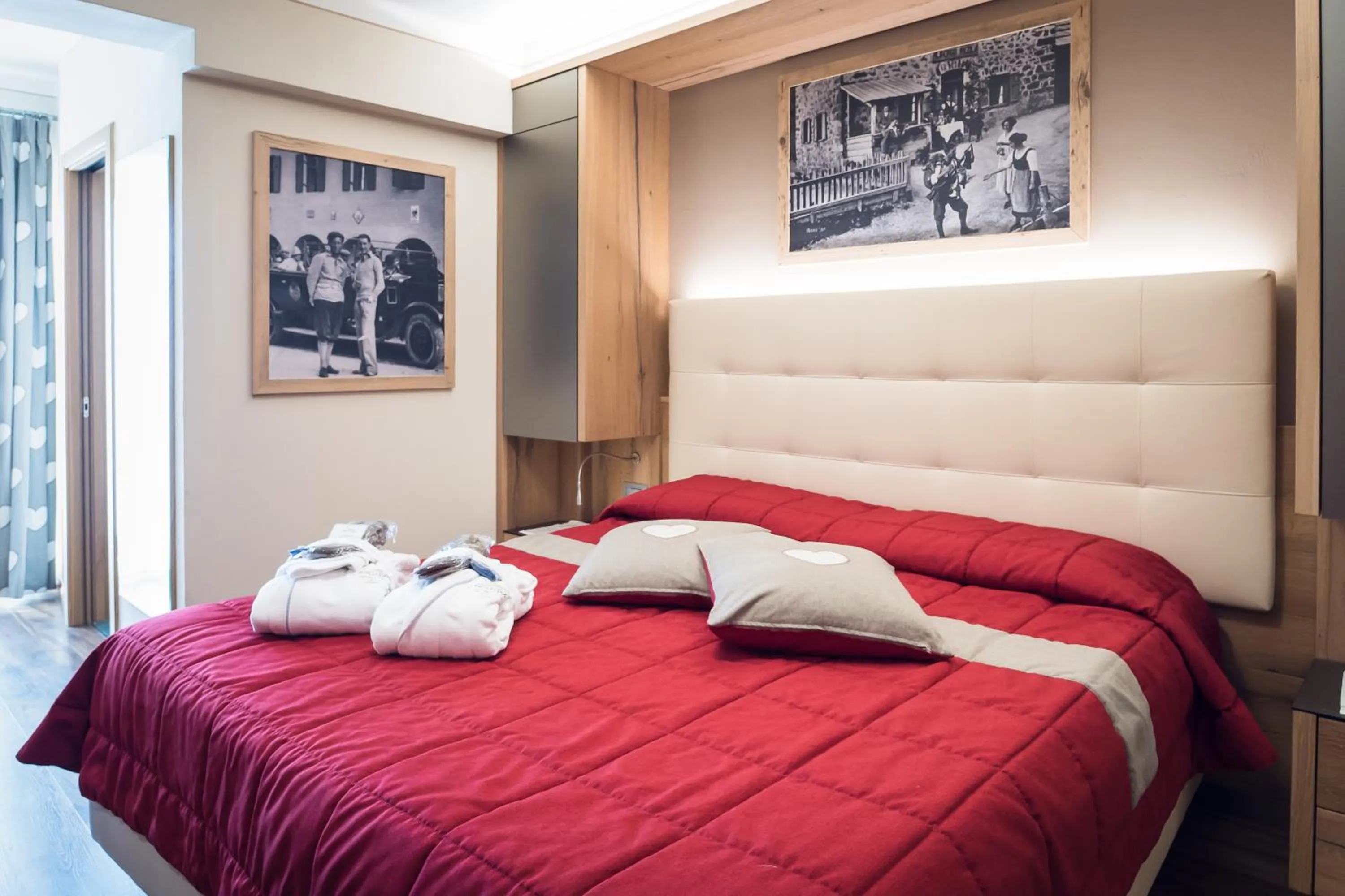 Bed in Hotel Alle Alpi