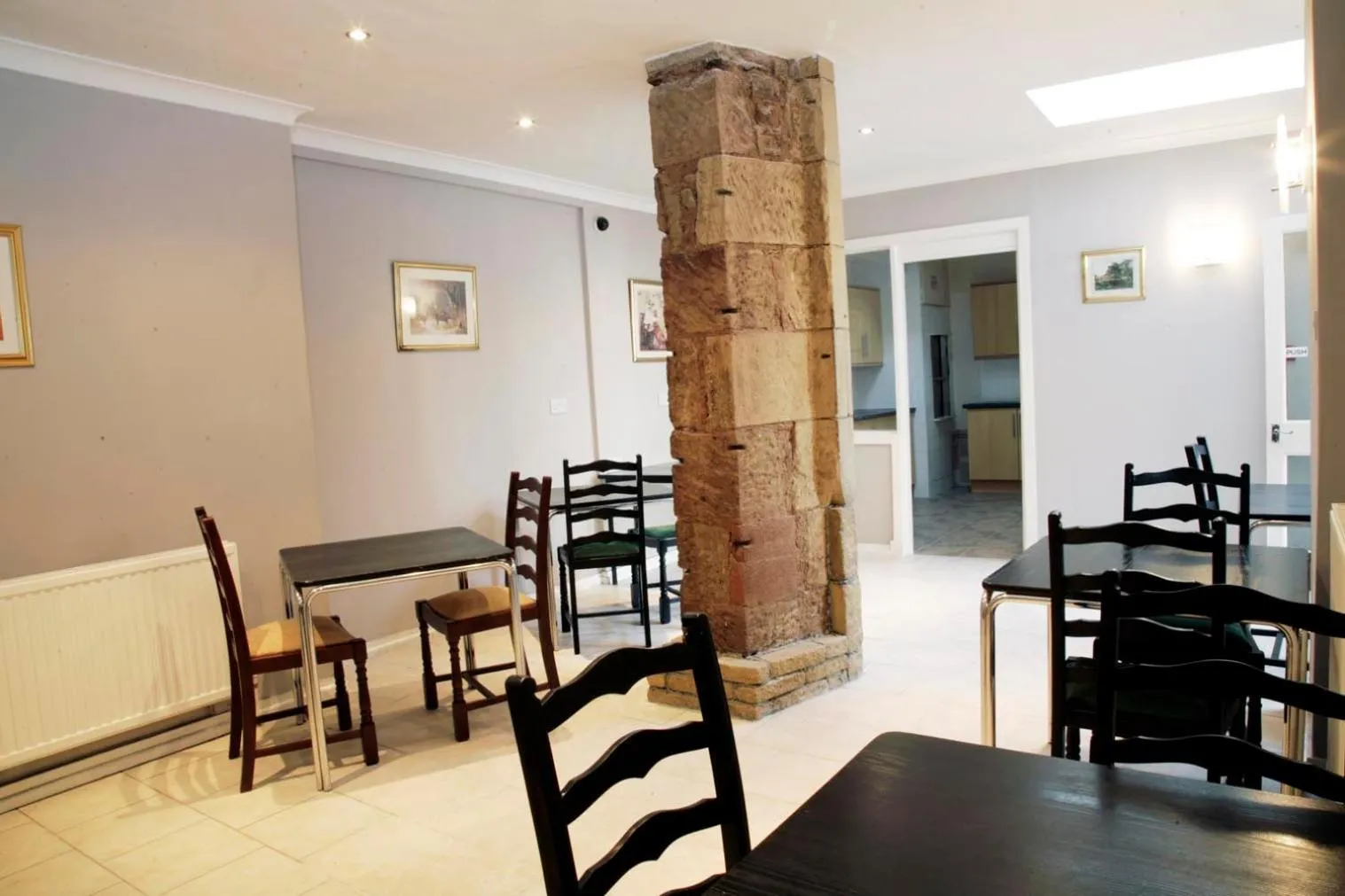 Dining area in Alba Glasgow