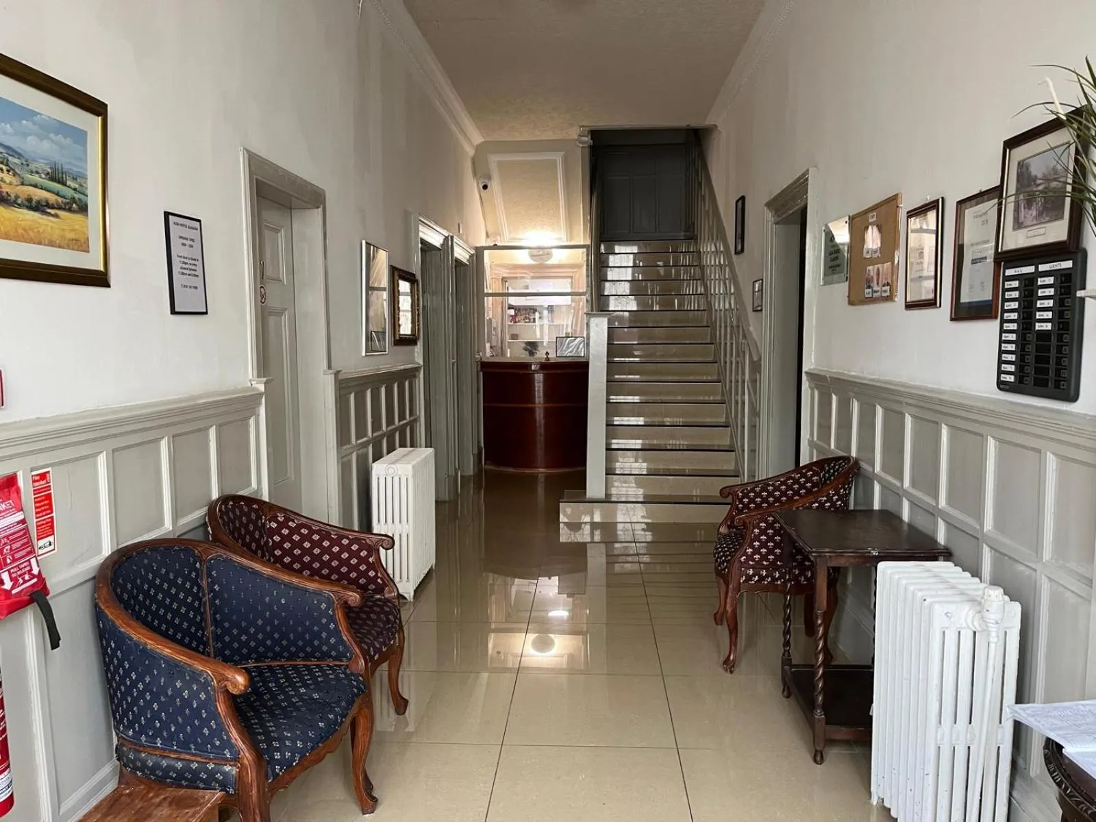 Lobby or reception in Alba Glasgow