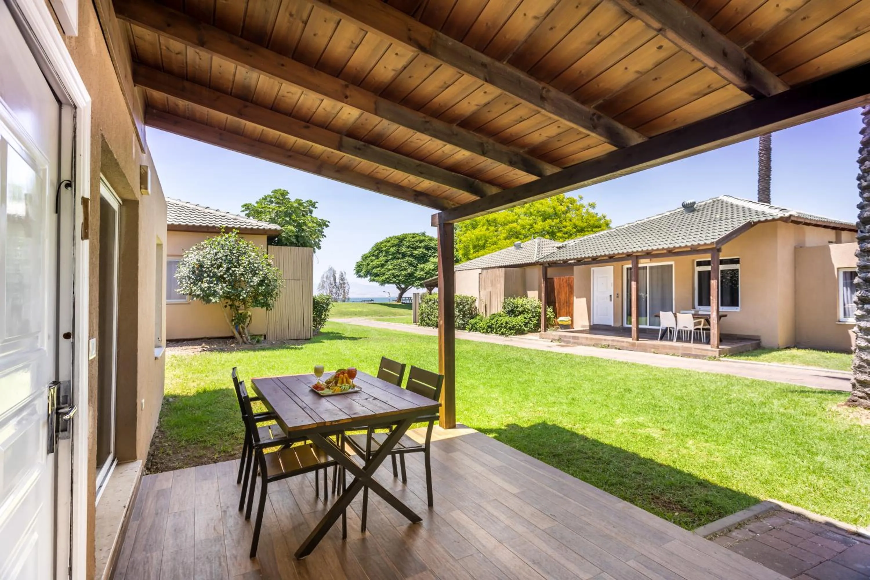 Patio in Daria- Authentic Israeli Experience