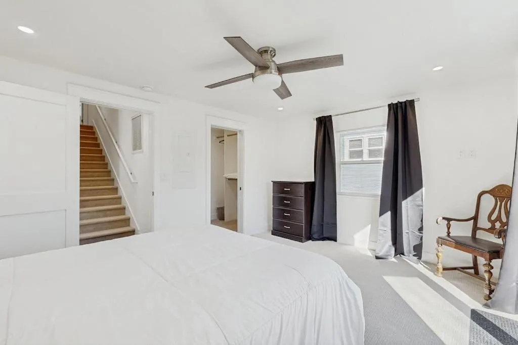 Bed in Library House