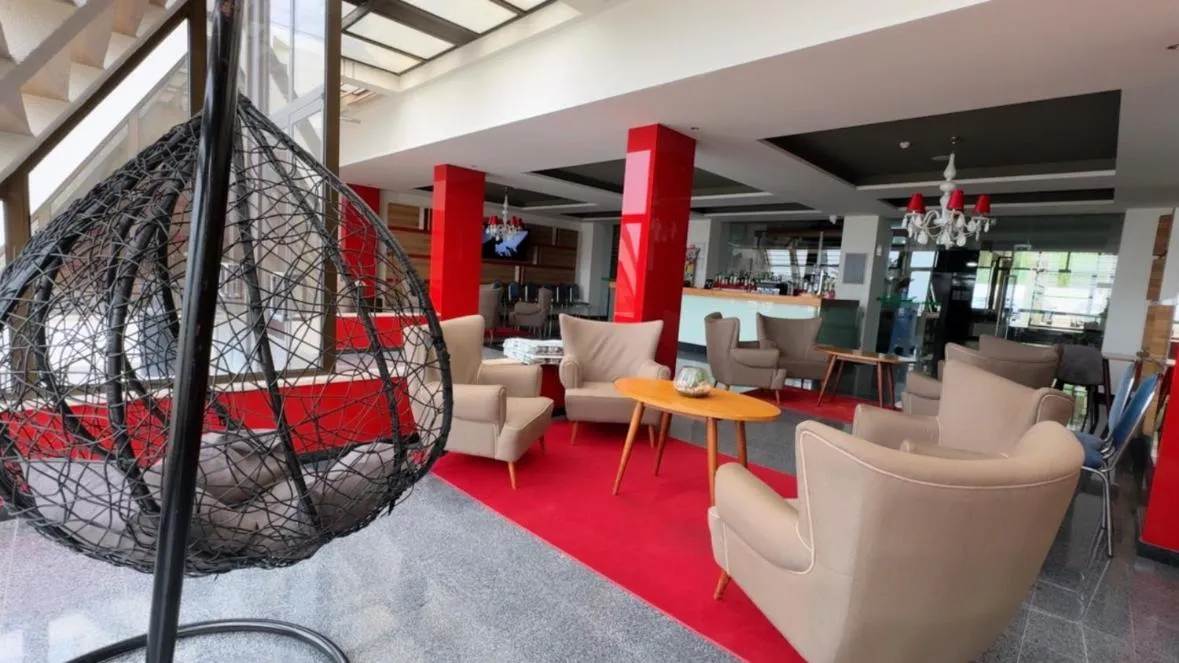 Lounge or bar in Hotel Atlantida Sol