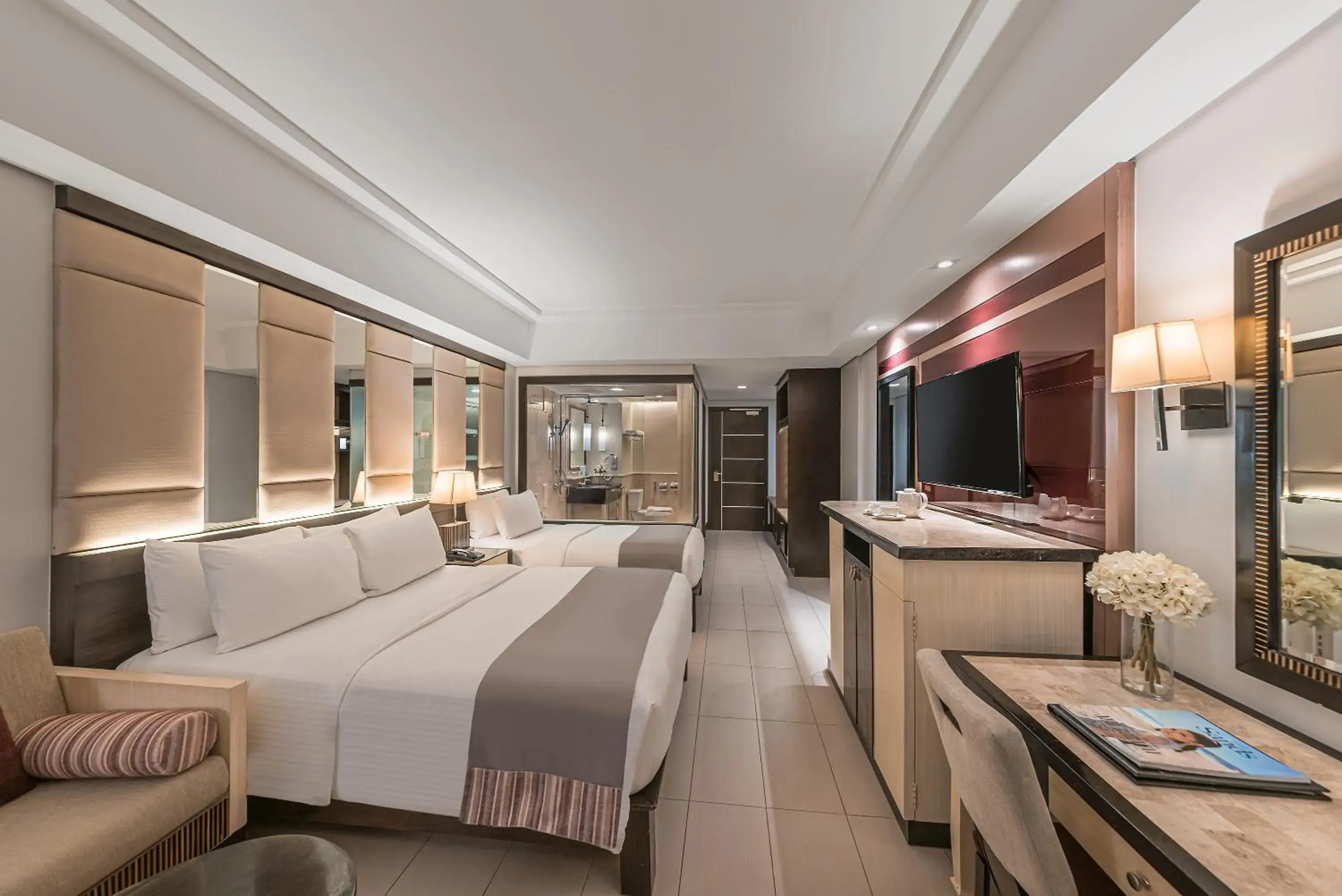 Bed in Henann Garden Resort Bed in Henann Garden Resort