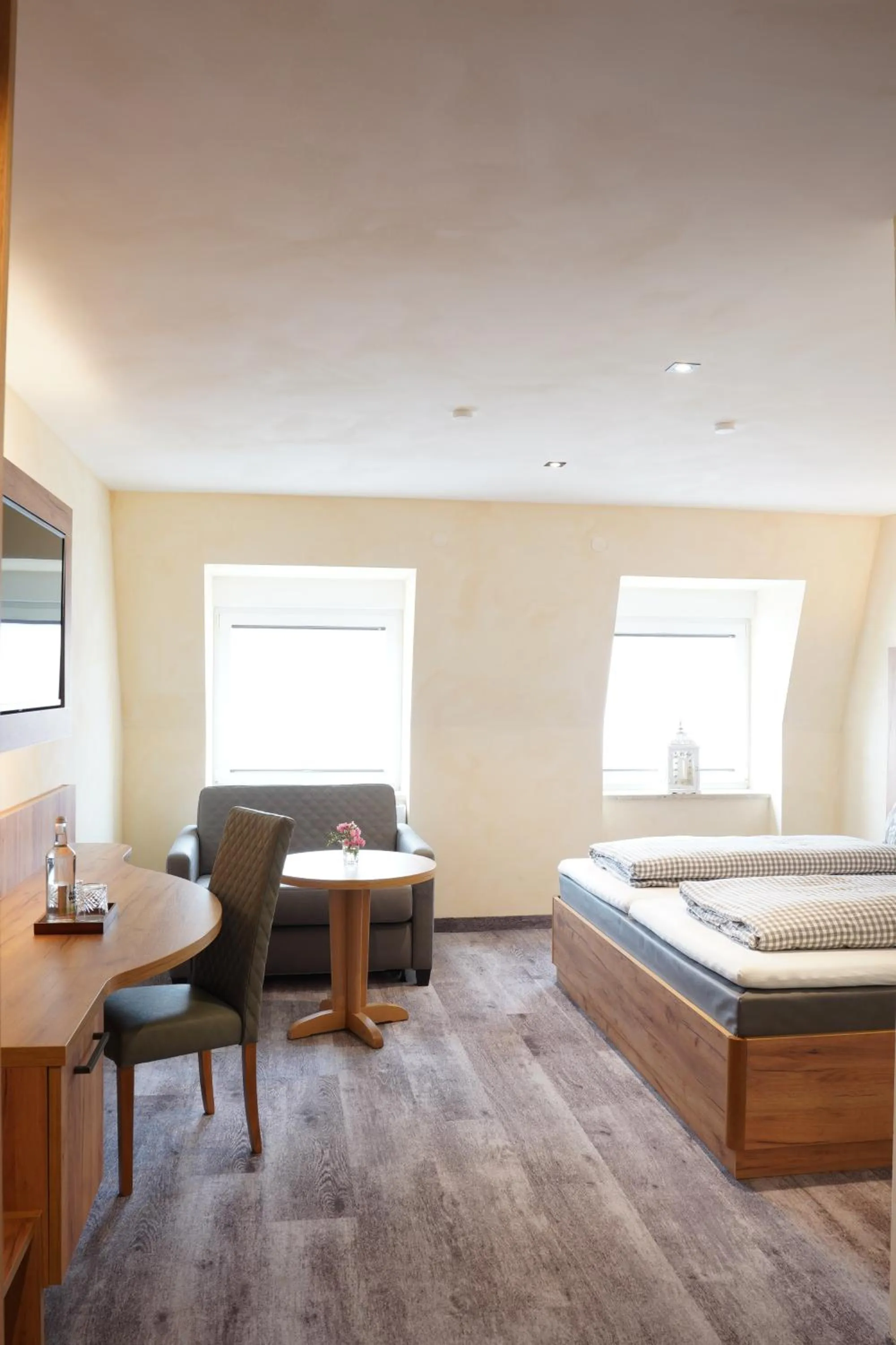 Bed in Hotel Heideparadies